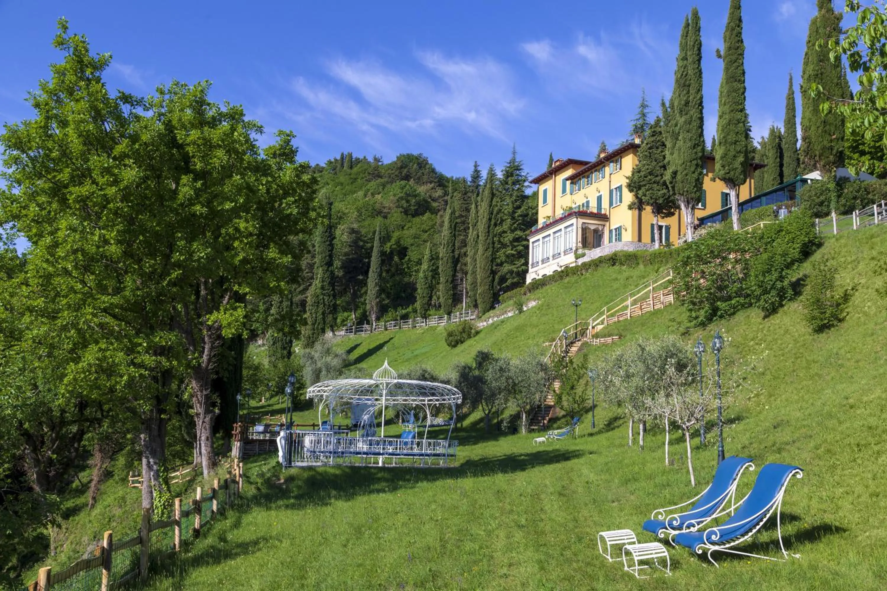 Property building in Boutique Hotel Villa Sostaga