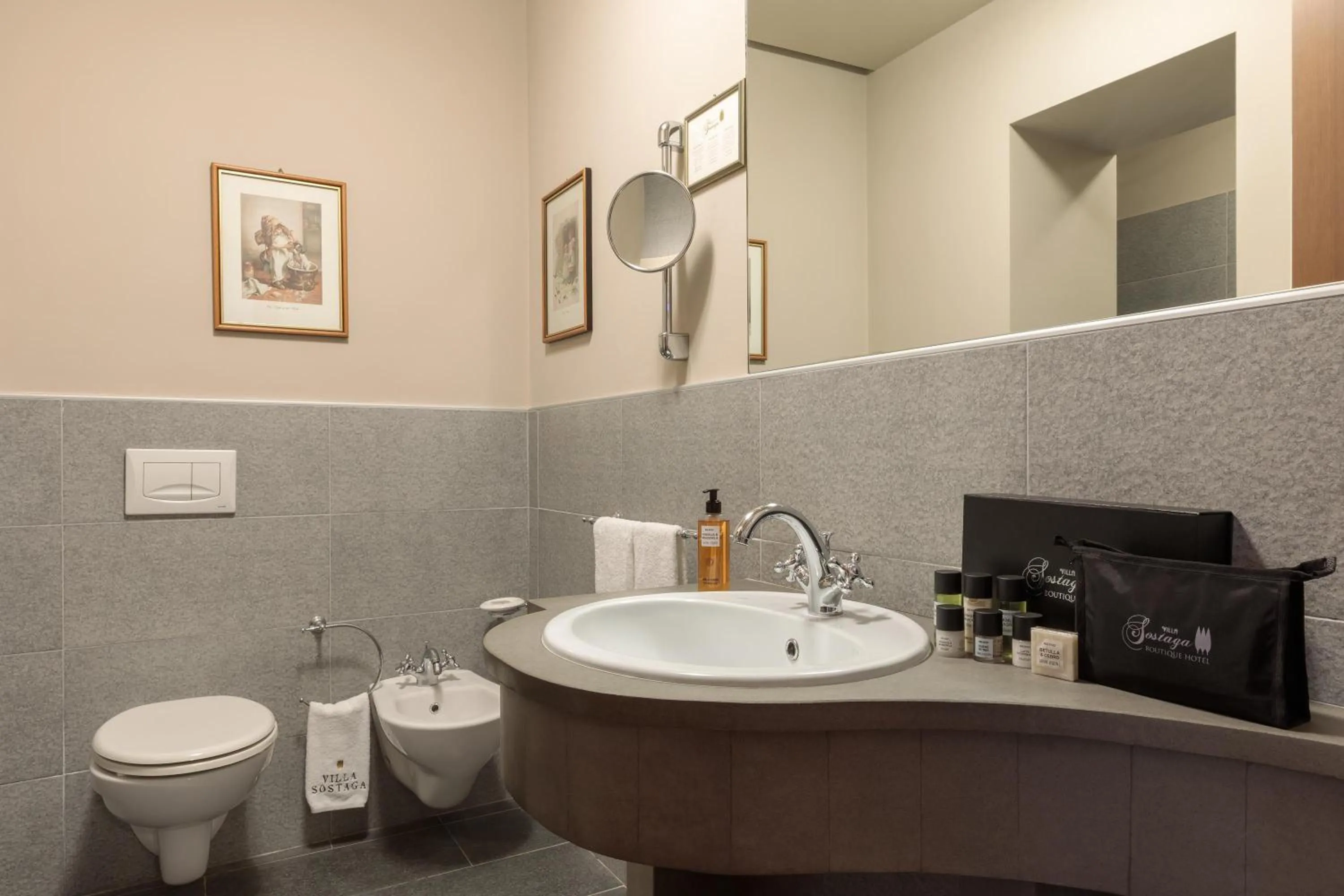 Bathroom in Boutique Hotel Villa Sostaga