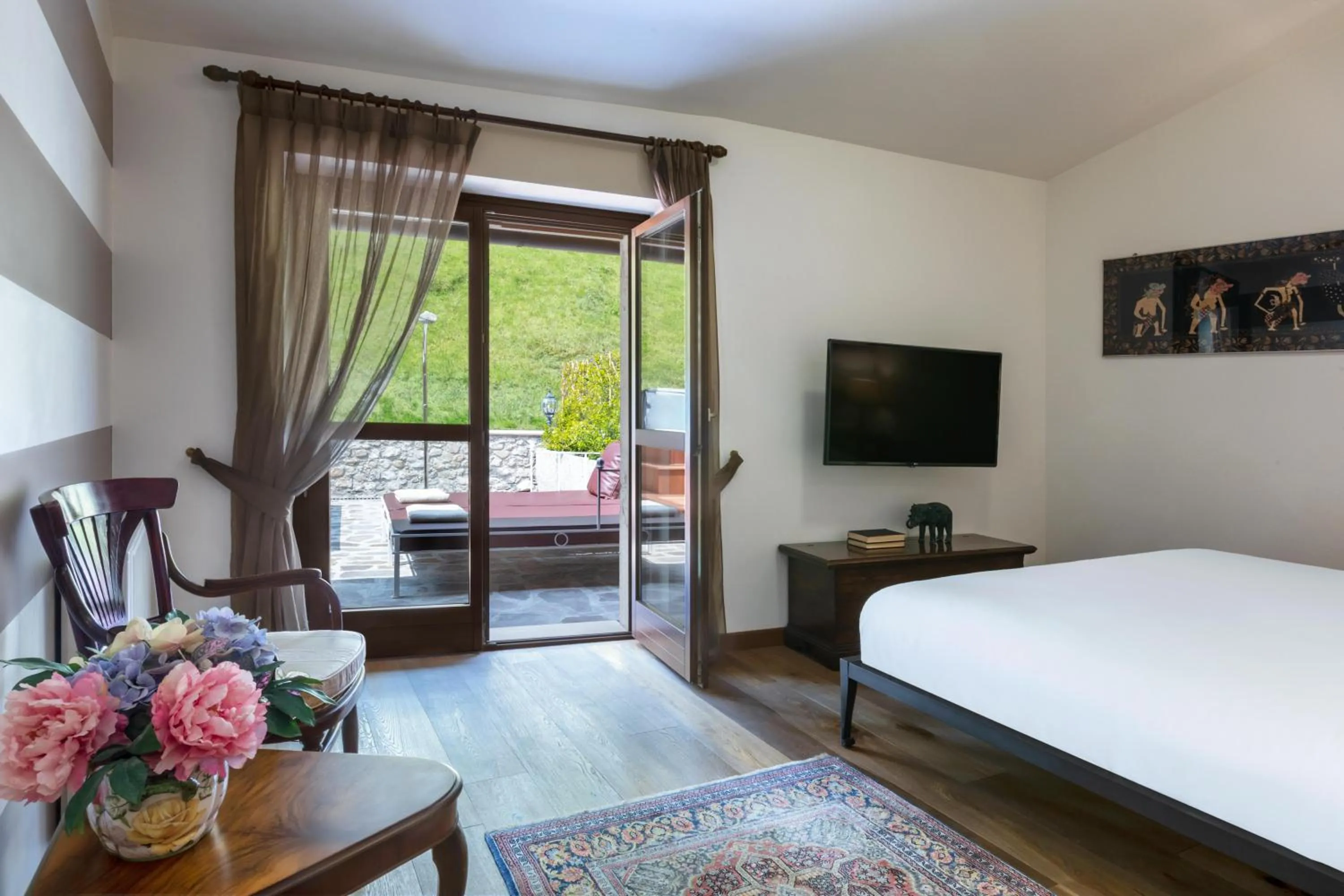 Photo of the whole room, Bed in Boutique Hotel Villa Sostaga