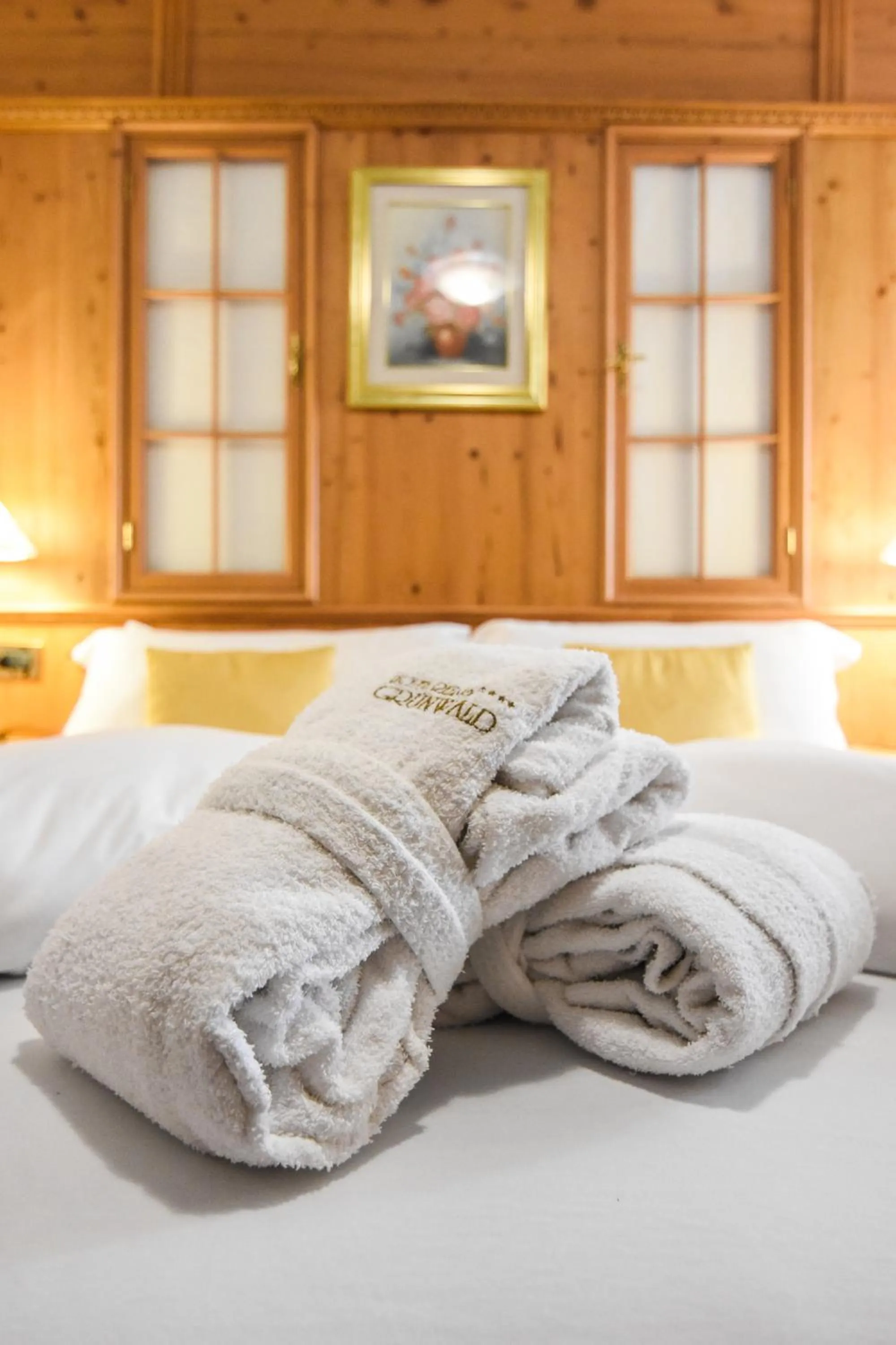 Bed in Hotel Relais Grünwald