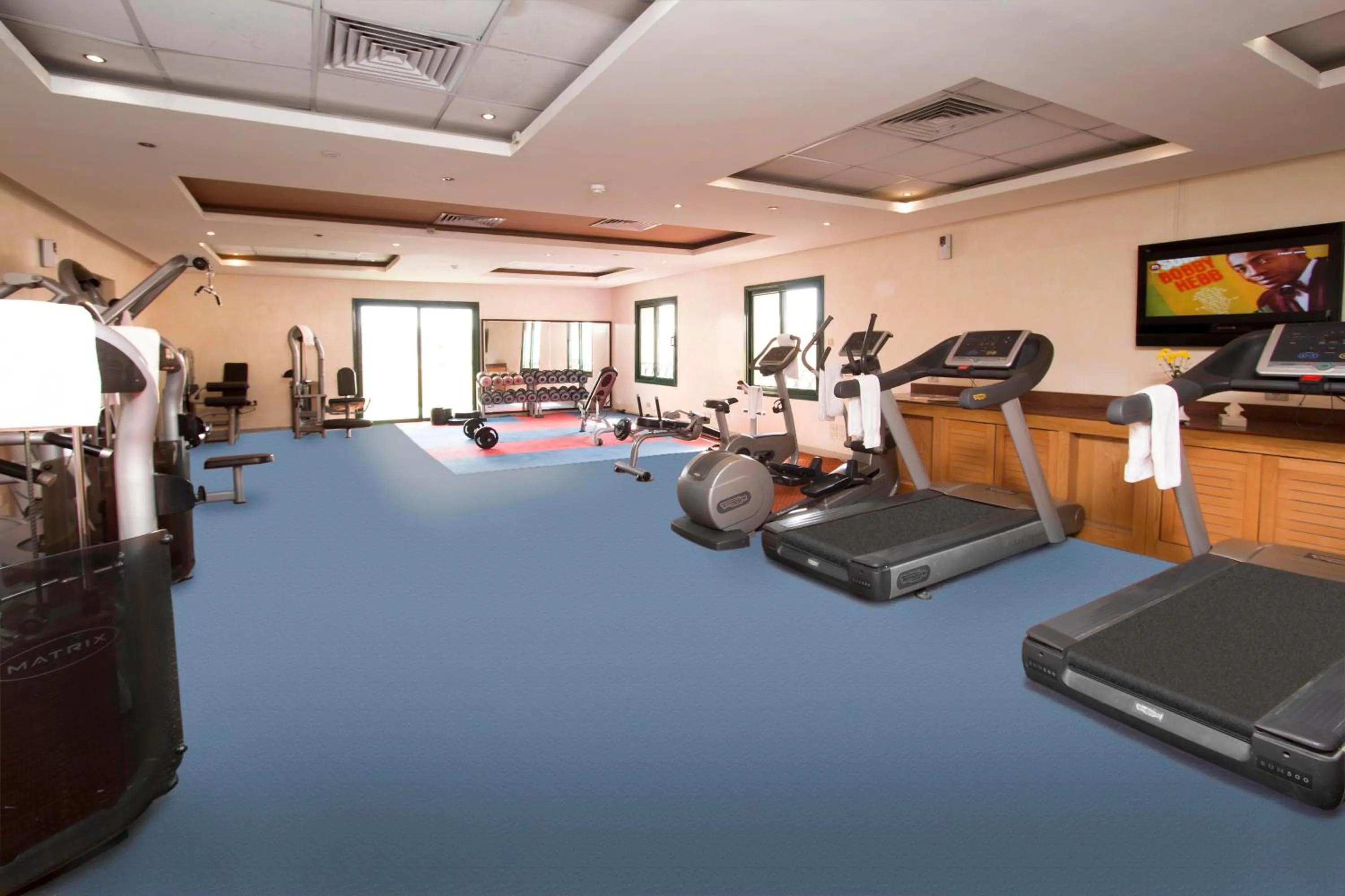 Fitness centre/facilities in Swiss Inn Pyramids Golf Resort