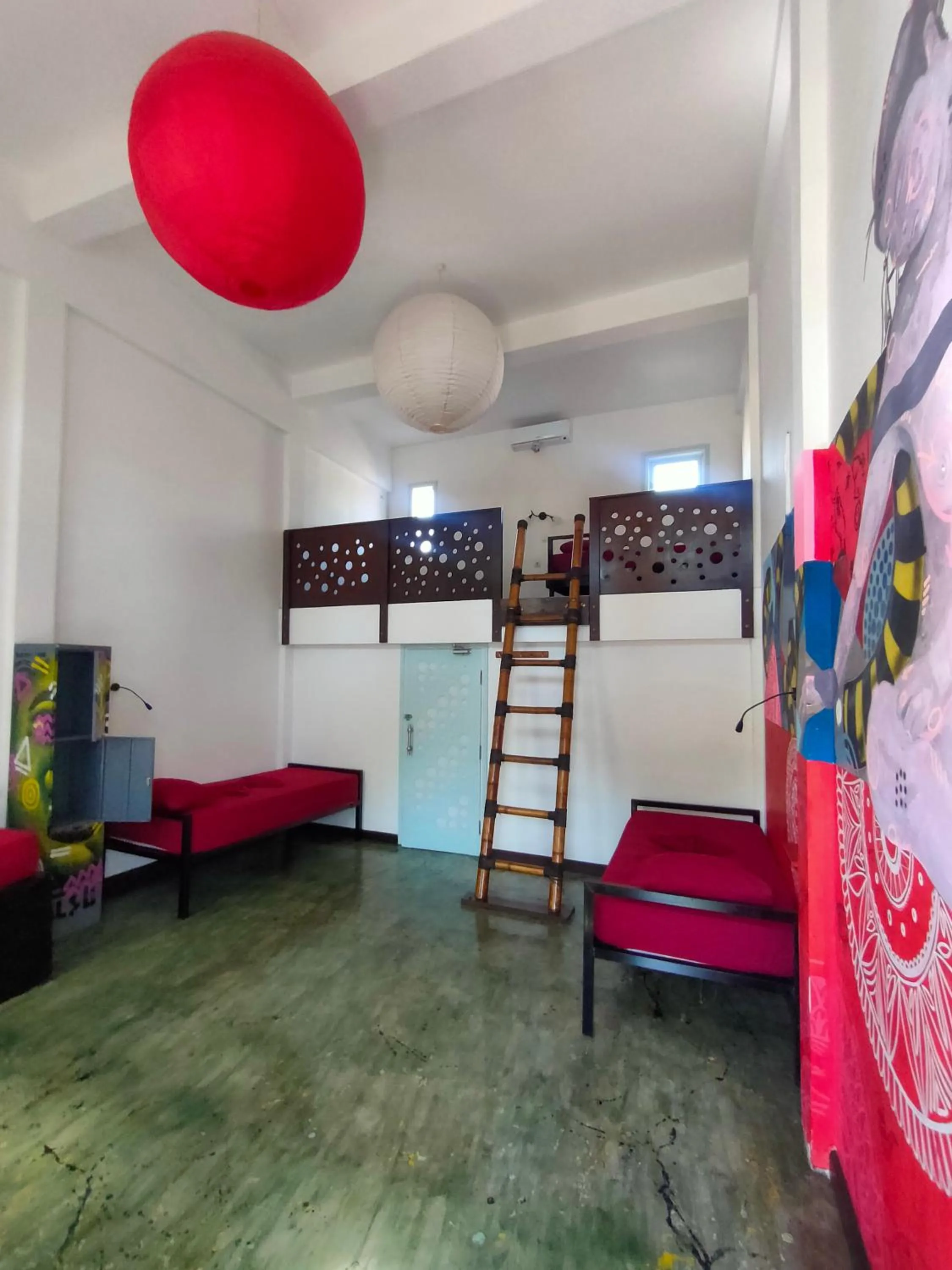 Bedroom in Gili Beach Bum Hostel