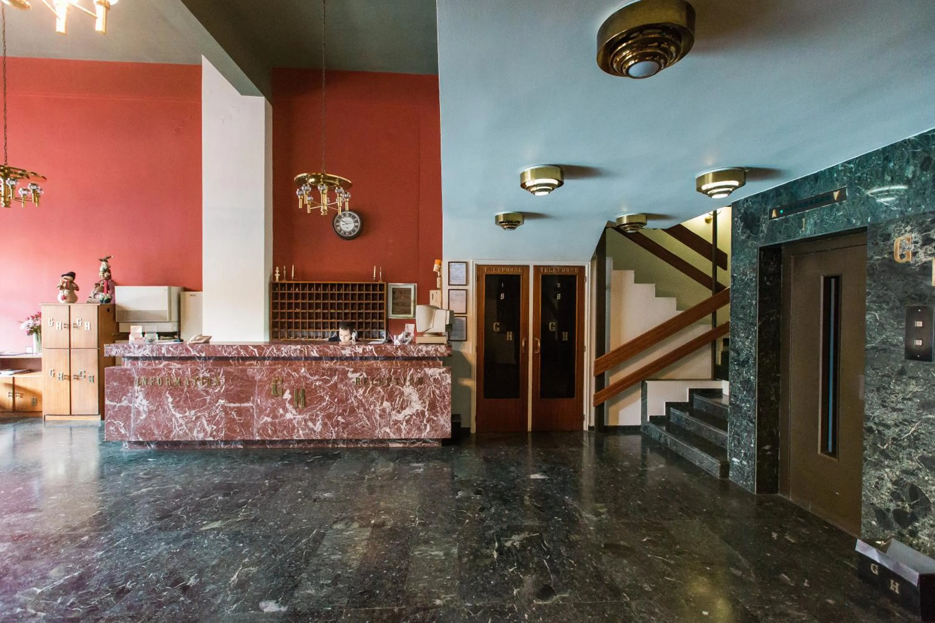 Lobby or reception in Grand Hotel