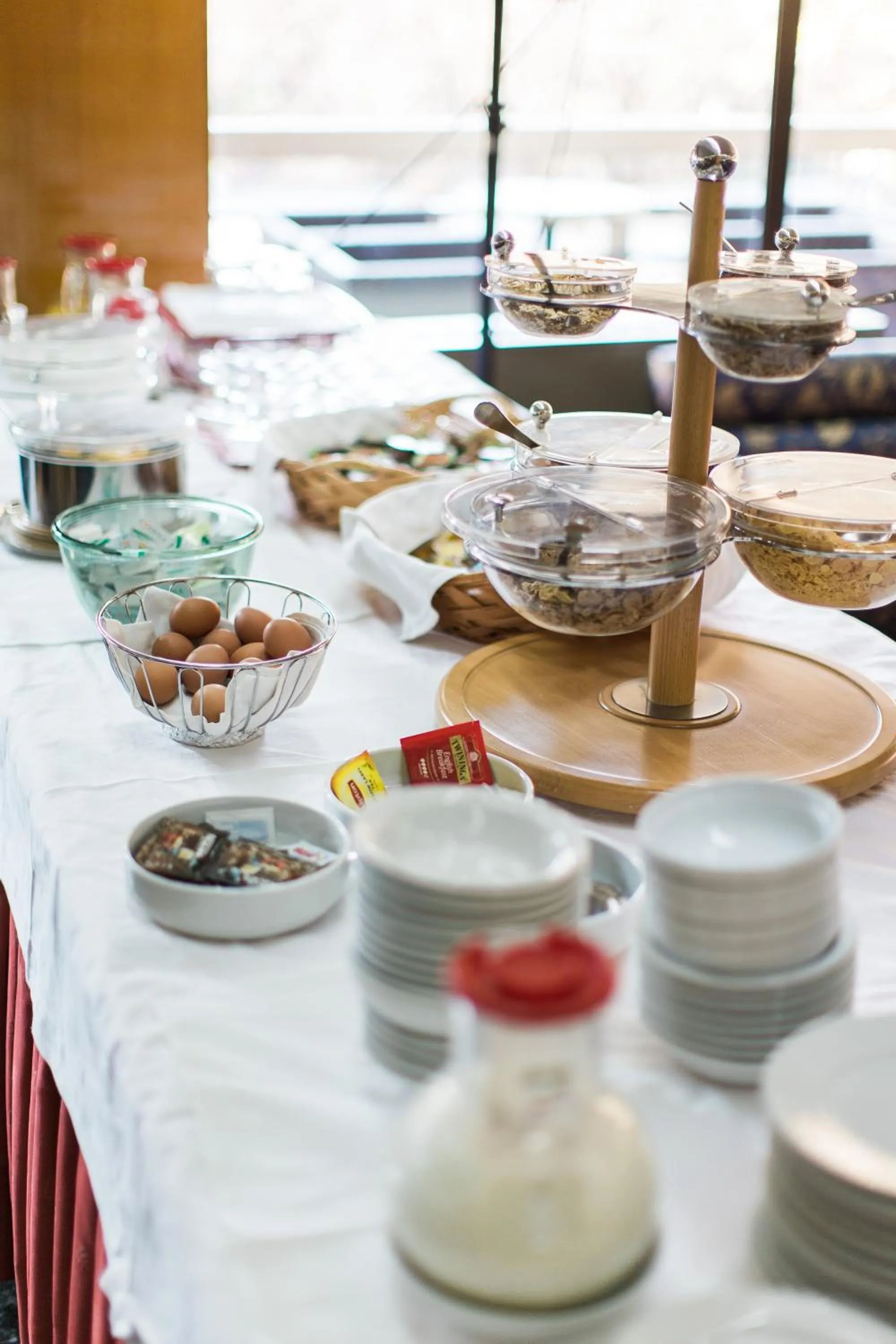 Buffet breakfast in Grand Hotel