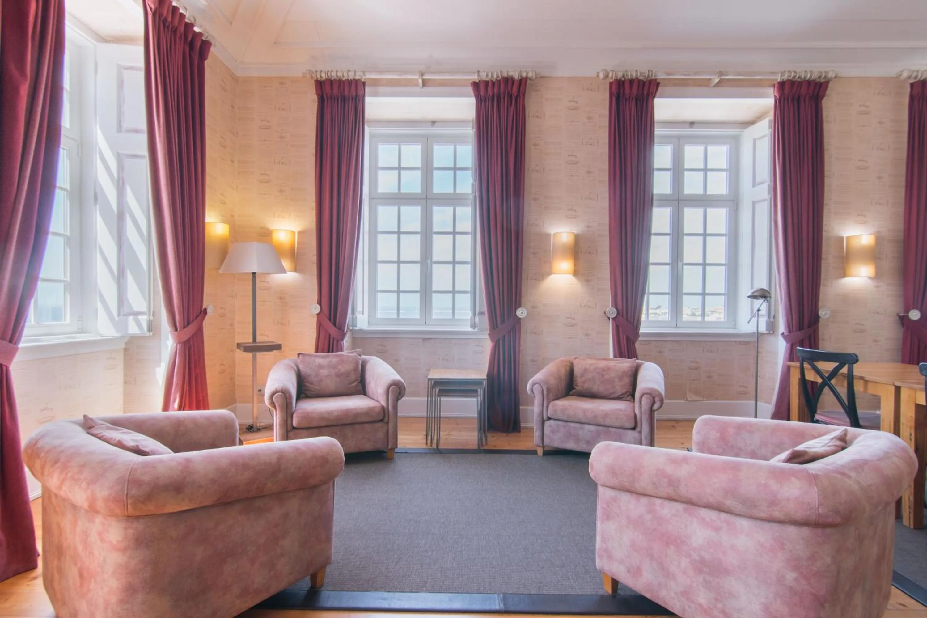 Living room in Casa do Médico de São Rafael