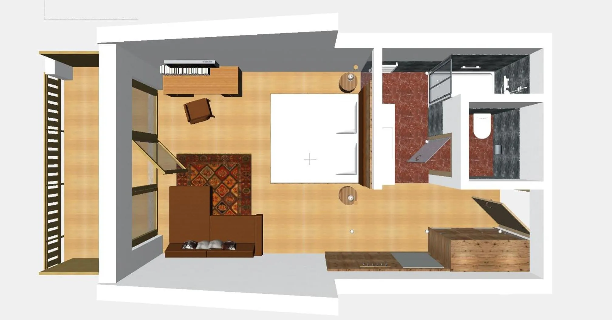 Photo of the whole room in Hotel Enzian