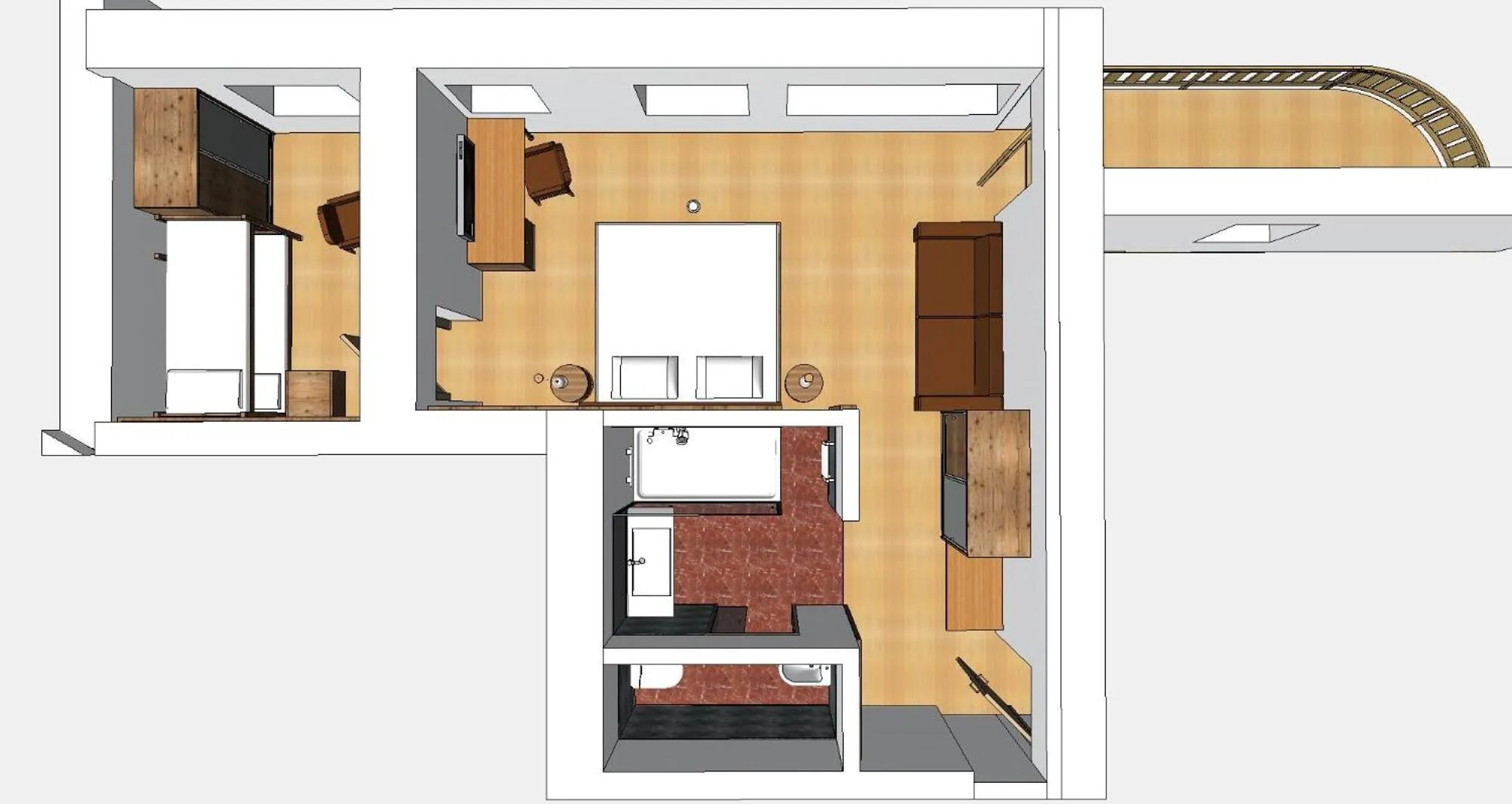 Photo of the whole room in Hotel Enzian