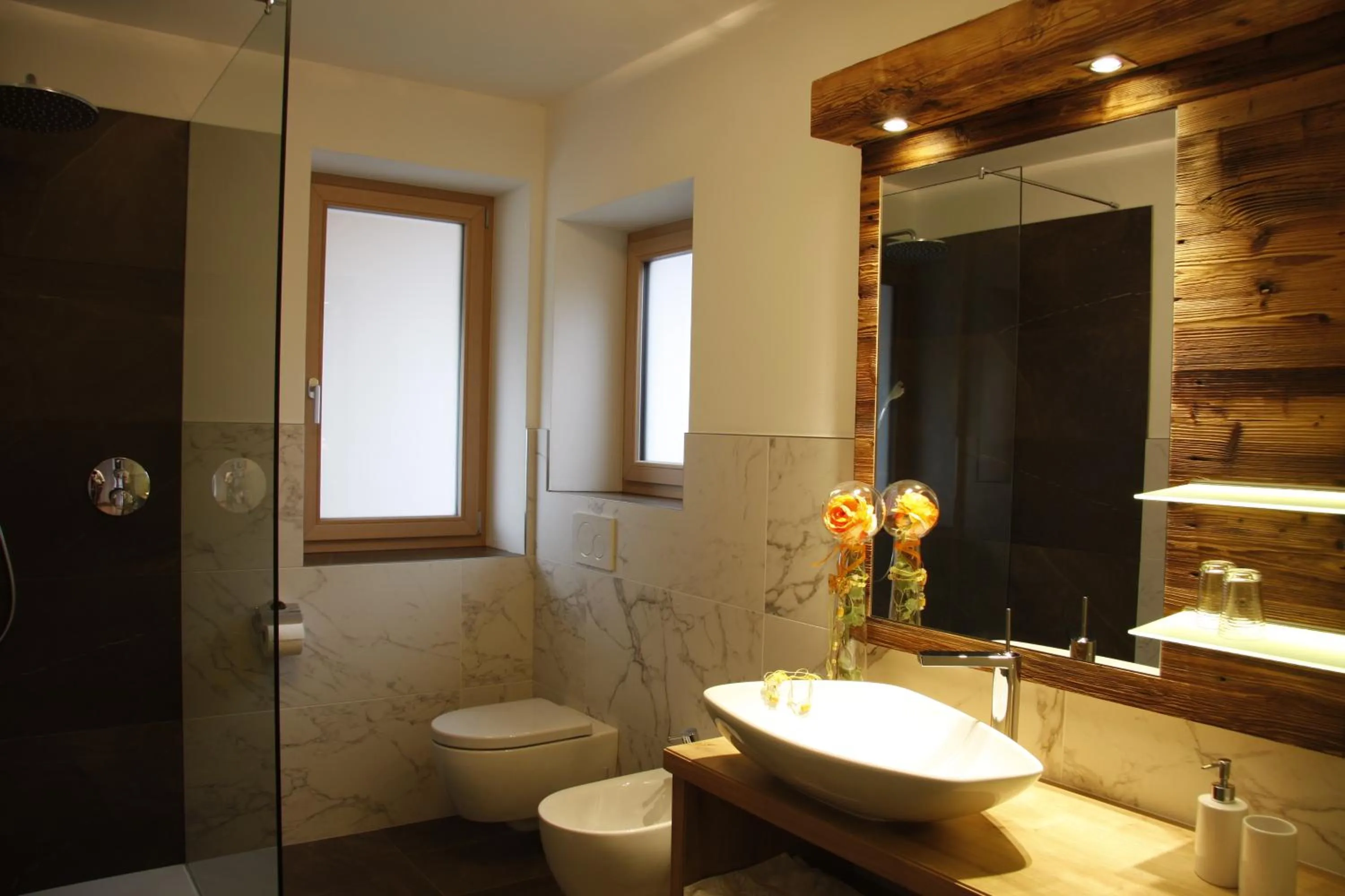 Bathroom in Hotel Enzian