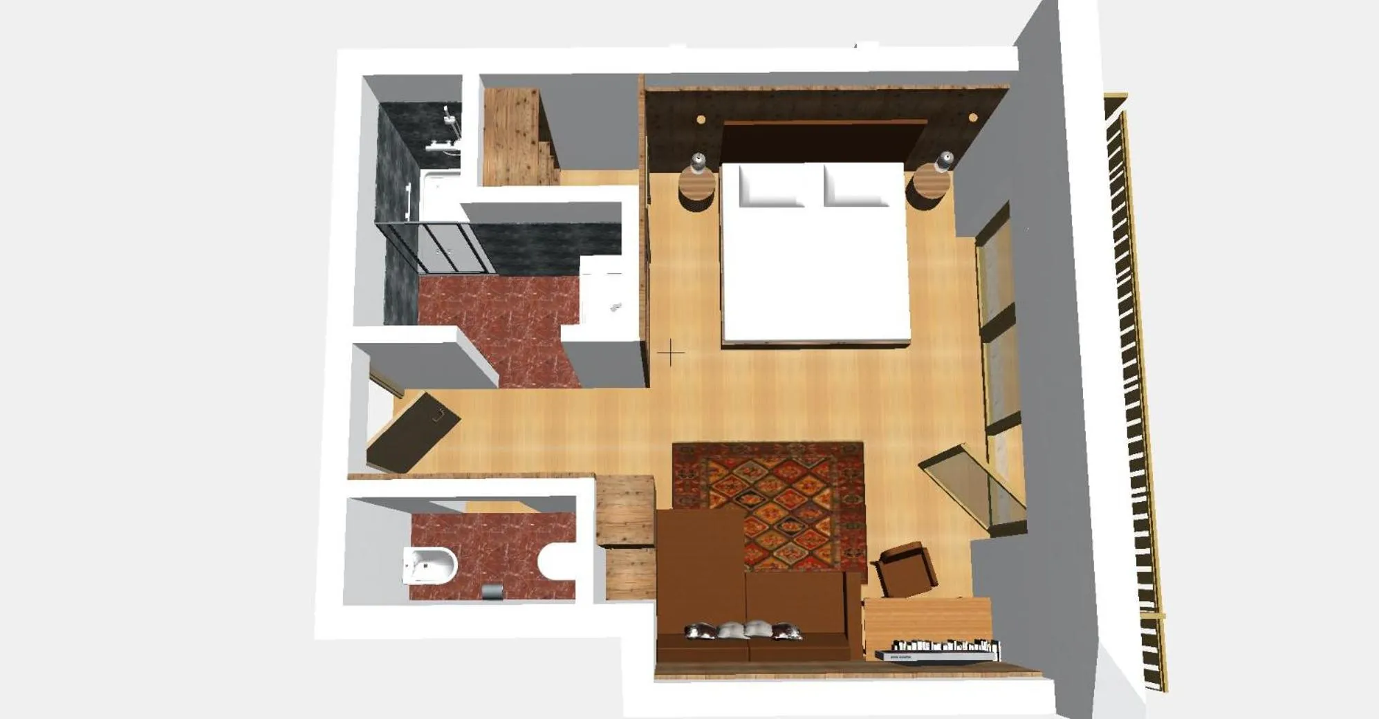 Photo of the whole room in Hotel Enzian