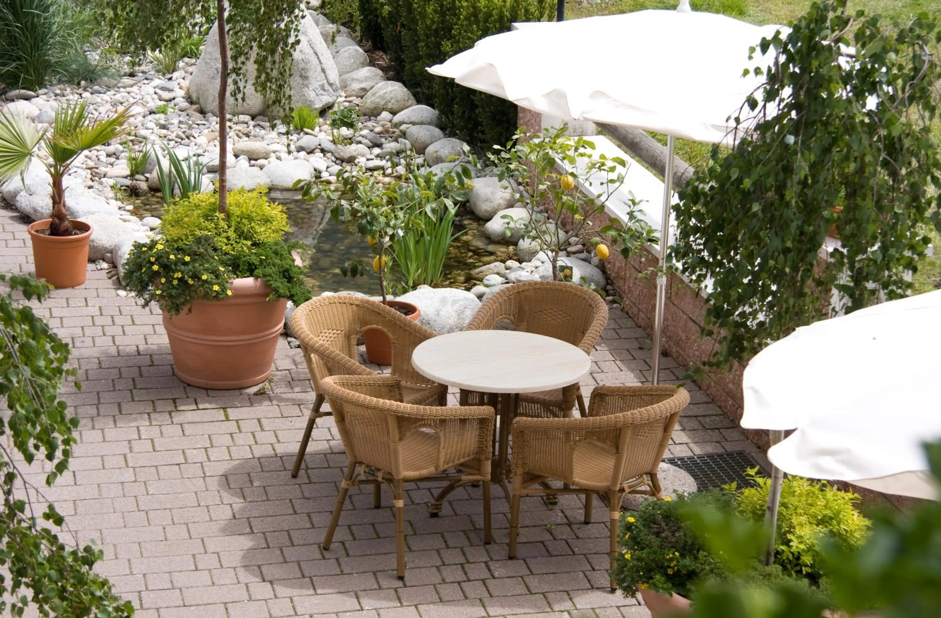 Decorative detail in Hotel Enzian