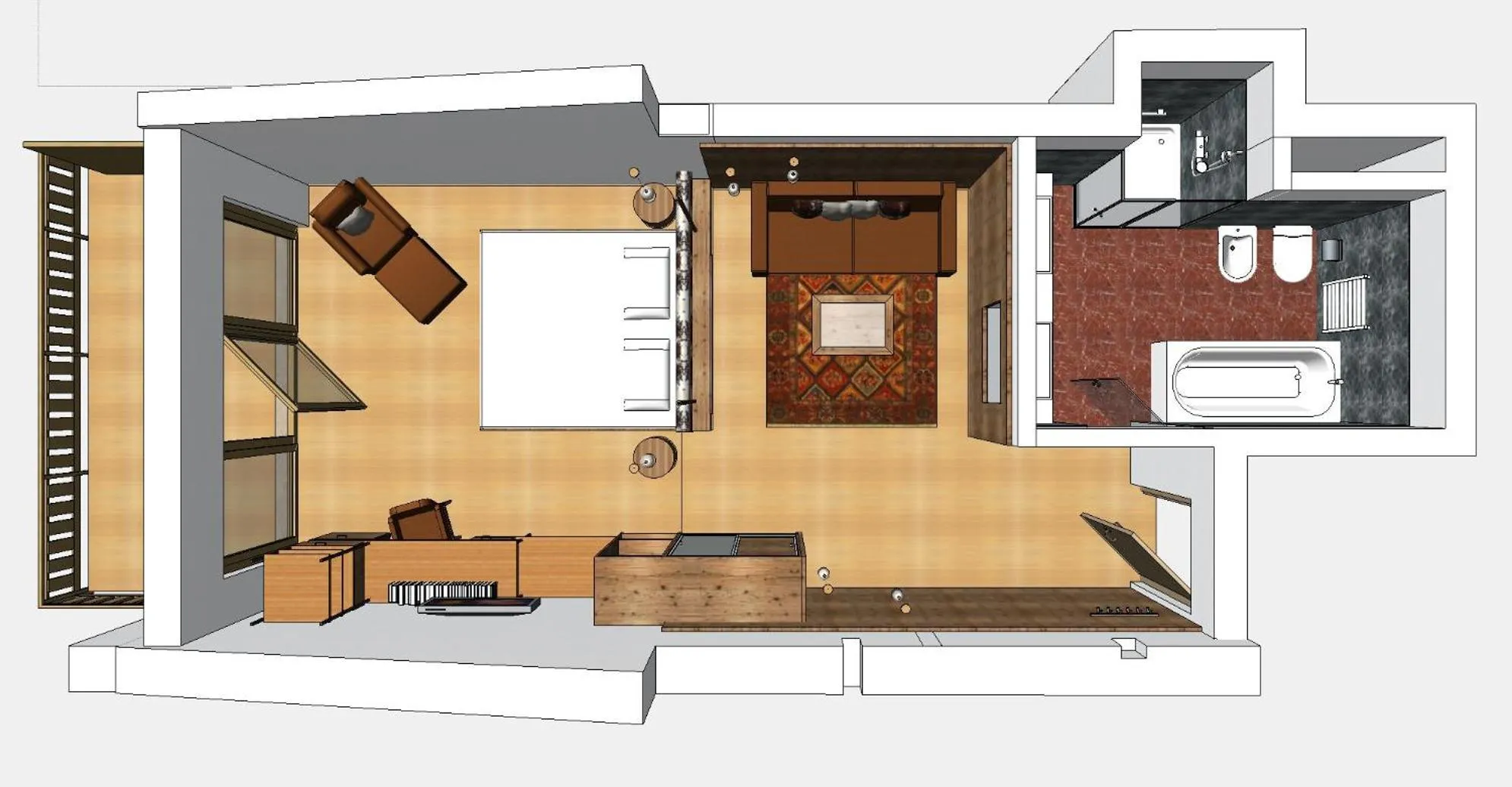 Photo of the whole room in Hotel Enzian