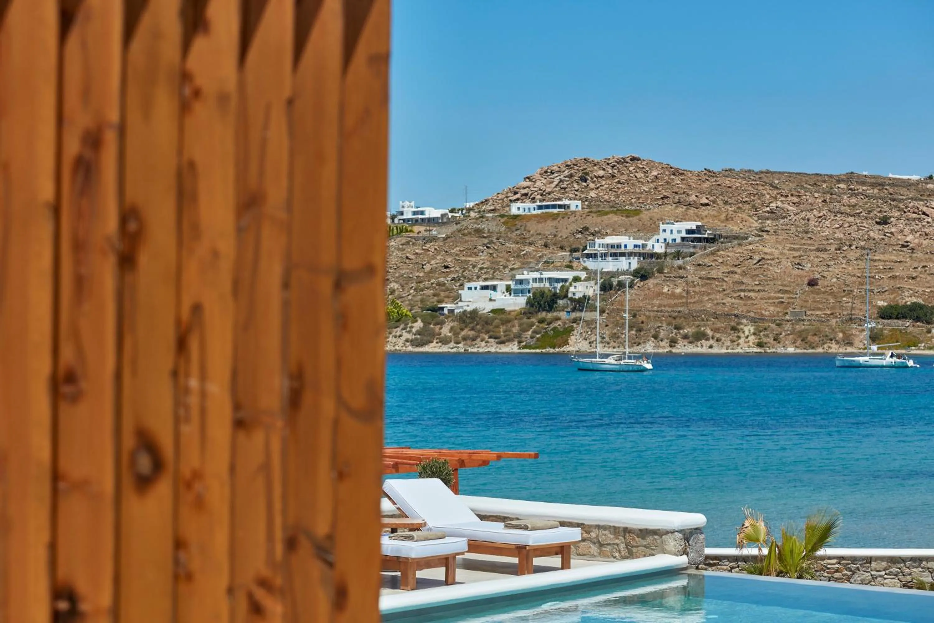 Beach in Mykonos Waves Beach House & Suites