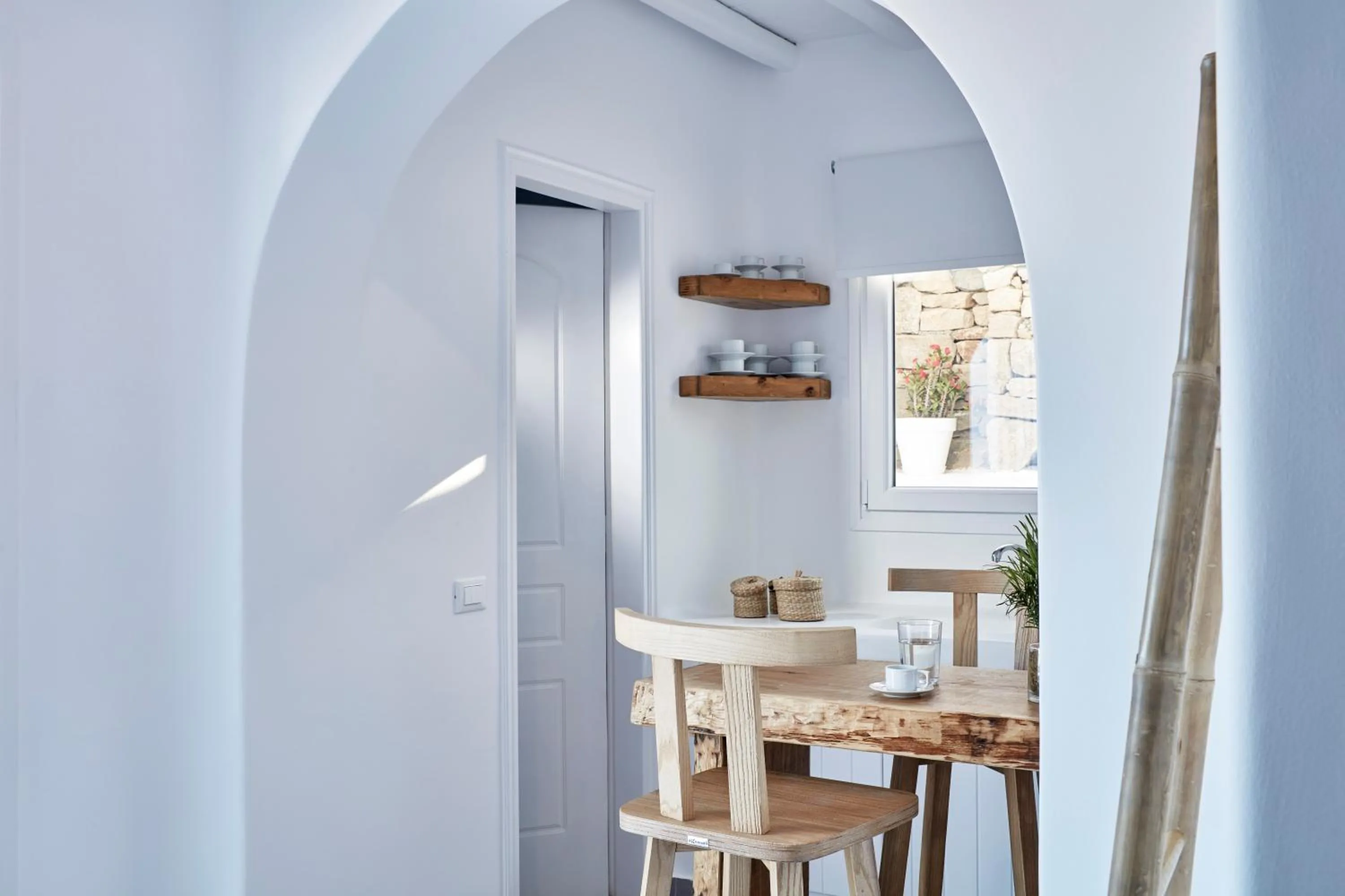 Bathroom in Mykonos Waves Beach House & Suites