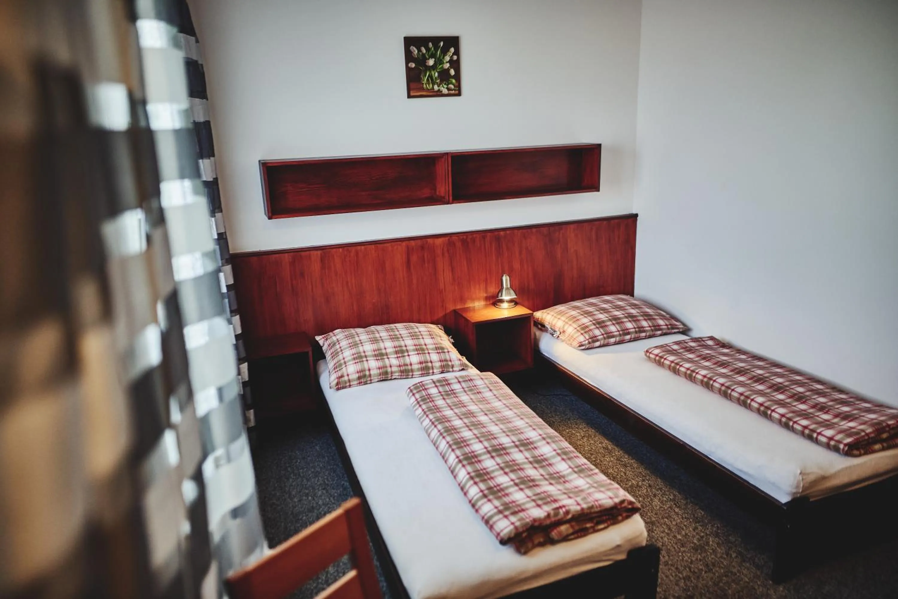 Bed in Motel Tošanovice