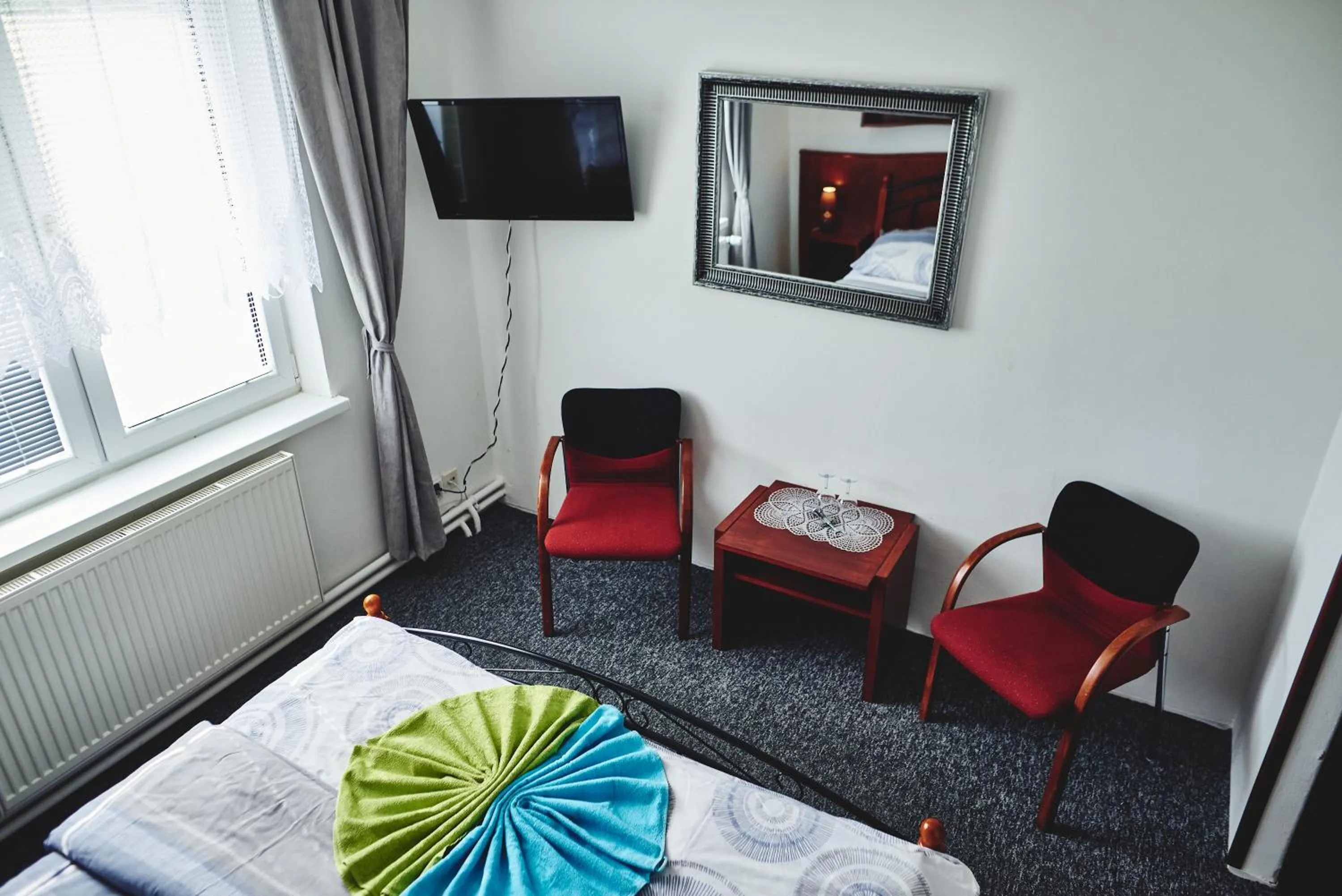 Bed in Motel Tošanovice