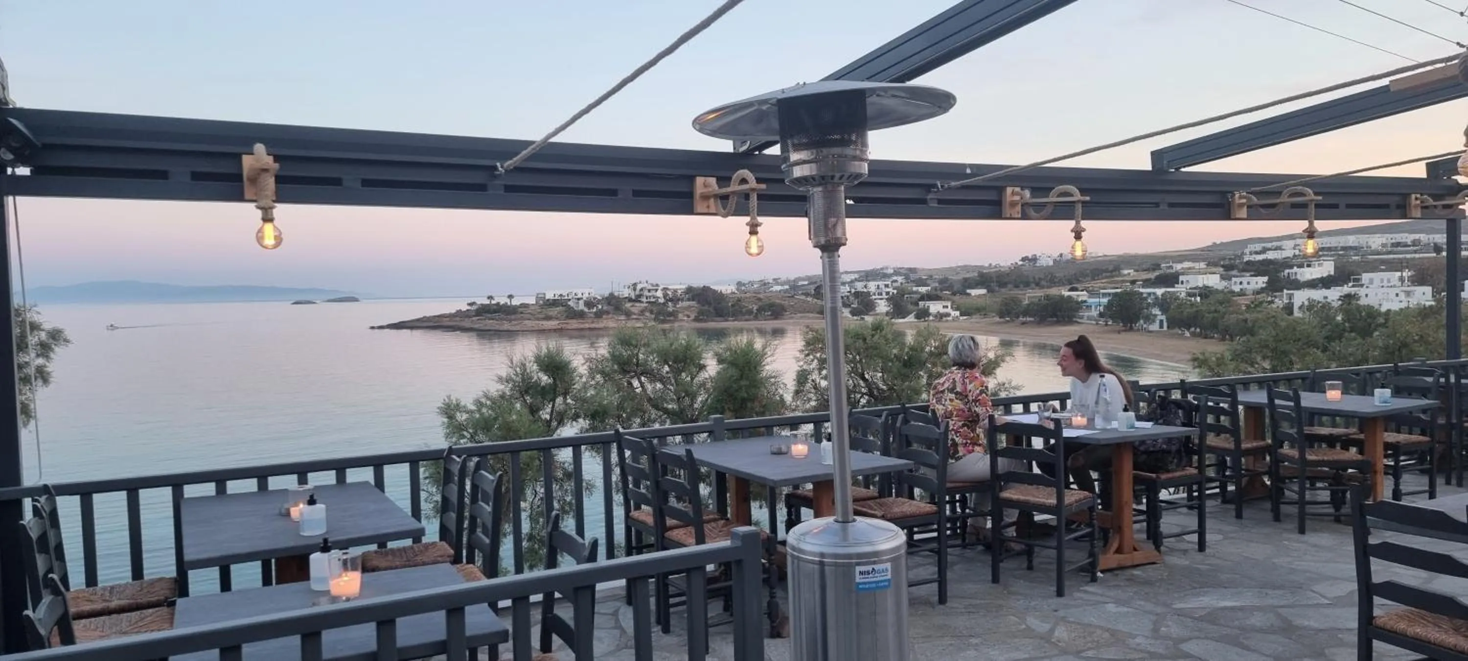 Breakfast in Cleopatra Seaside Homes, Logaras, Paros