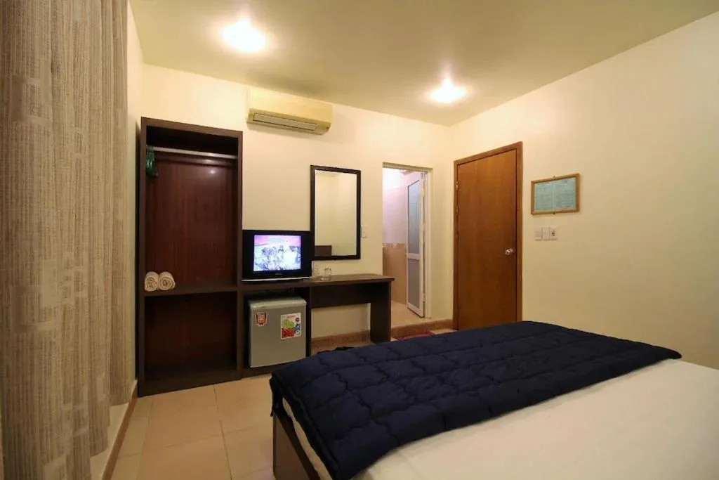 Bed in Catba Dream Hotel