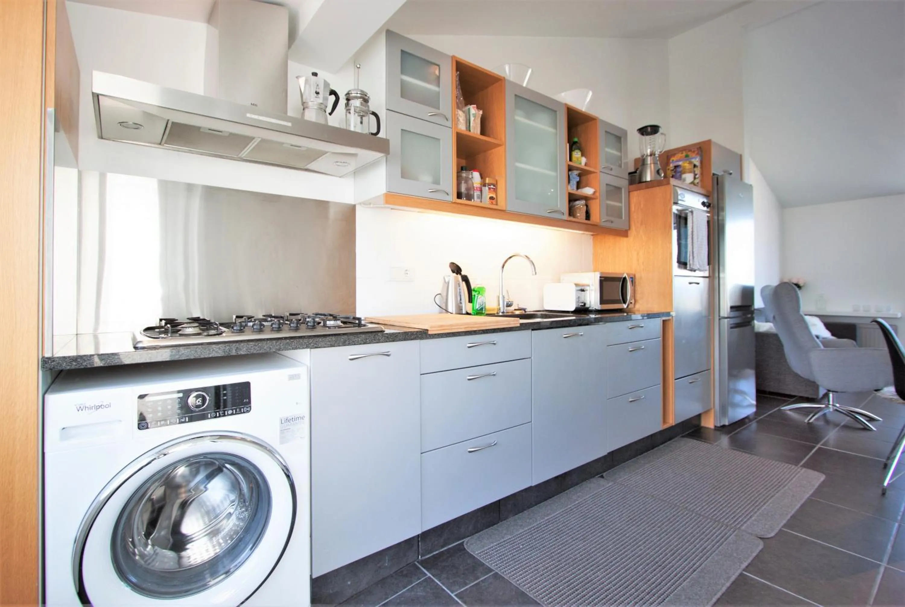 Kitchen or kitchenette in Odinn Reykjavik Odinsgata Apartments
