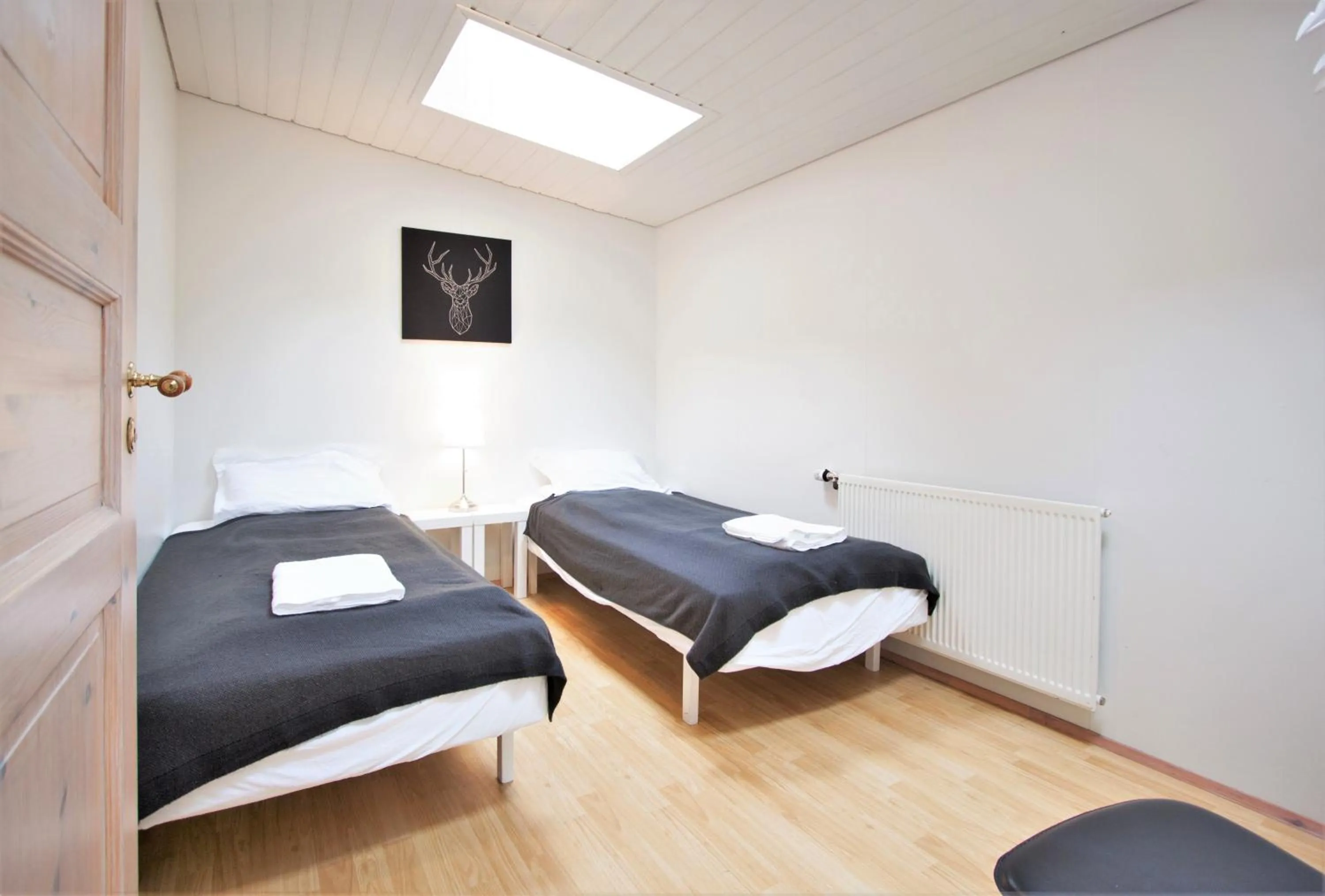 Bedroom, Bed in Odinn Reykjavik Odinsgata Apartments