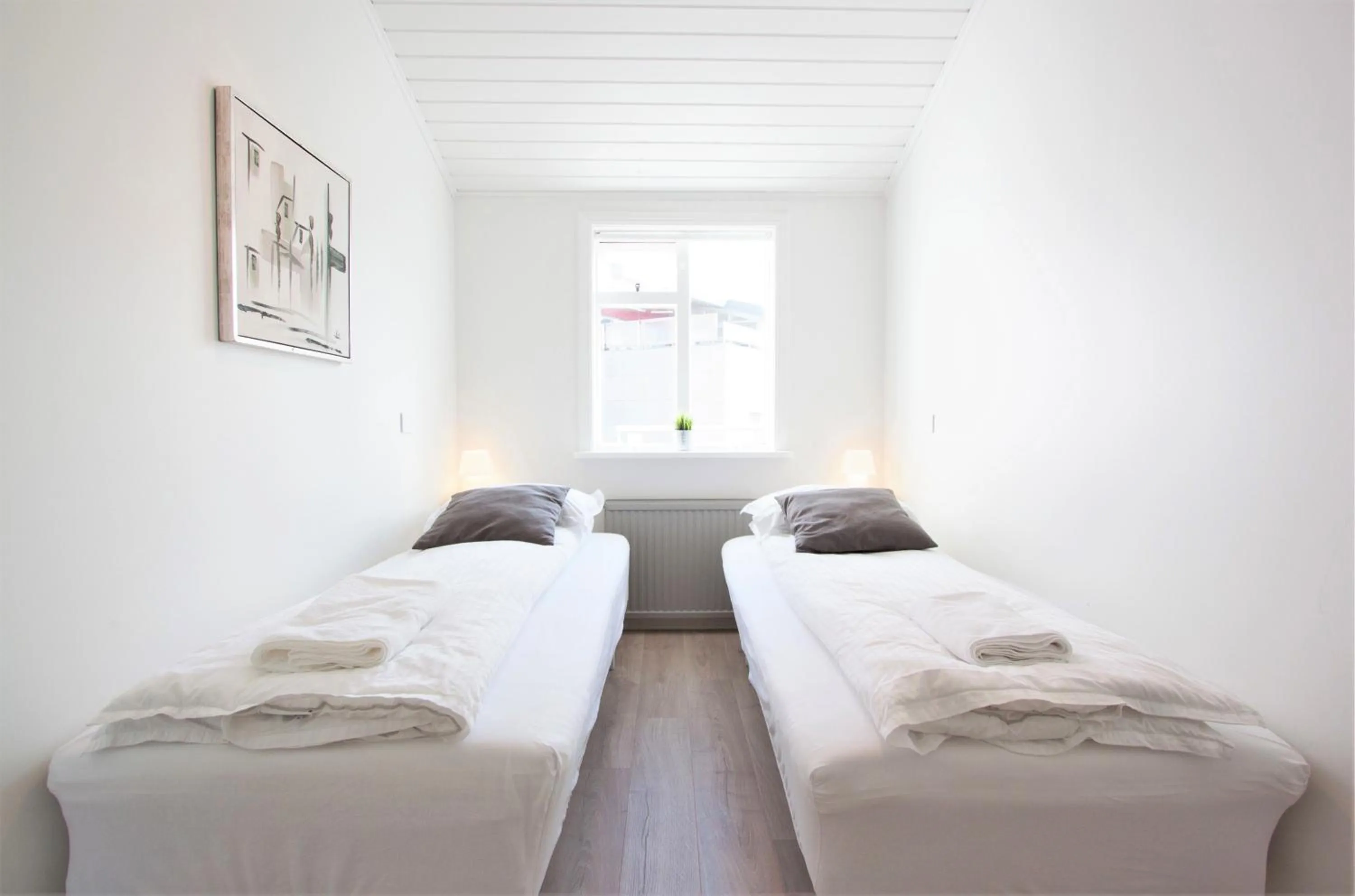 Bedroom, Bed in Odinn Reykjavik Odinsgata Apartments