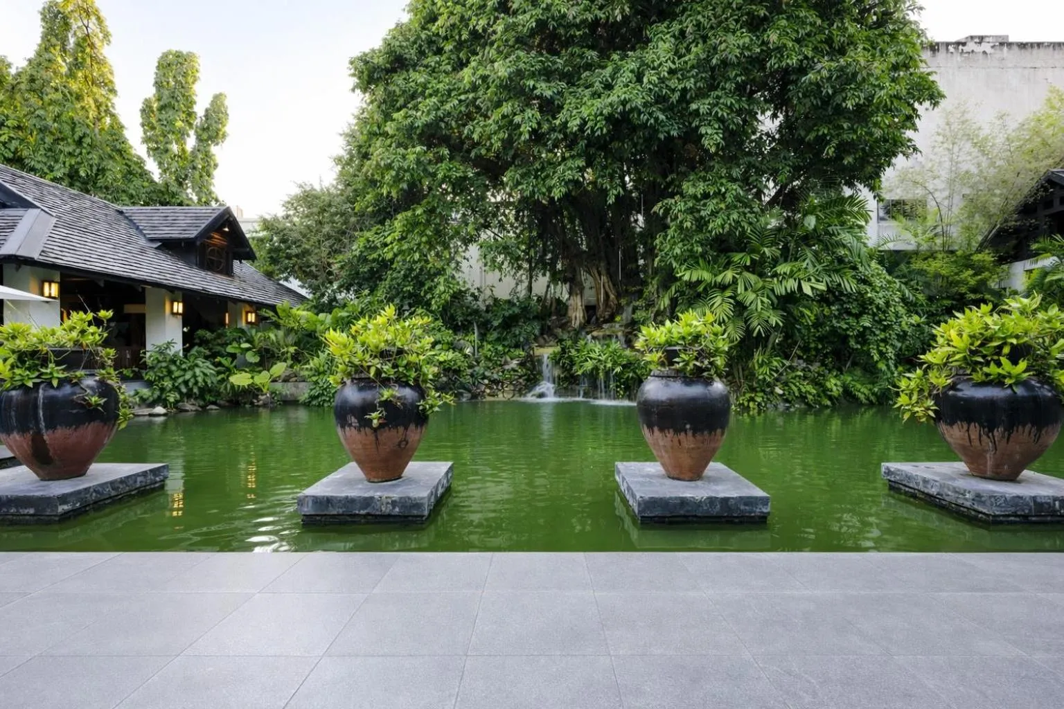 Garden in Wienglakor Hotel Lampang