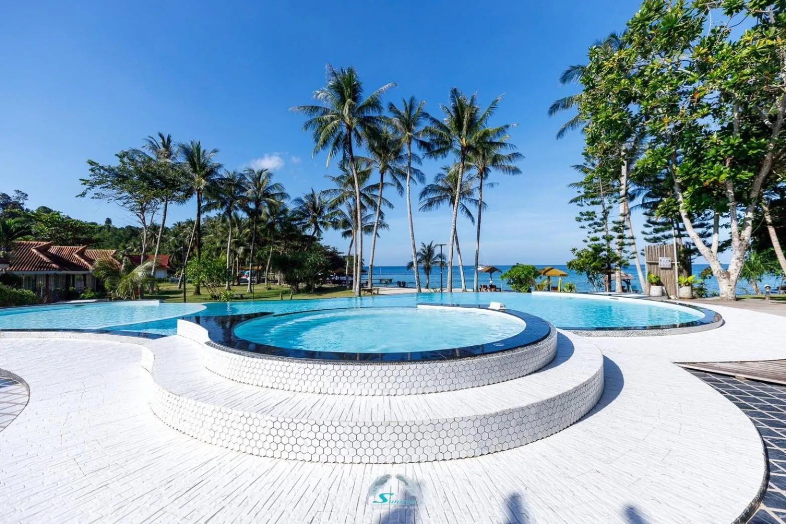 Pool view in Suanya Kohkood Resort and Spa