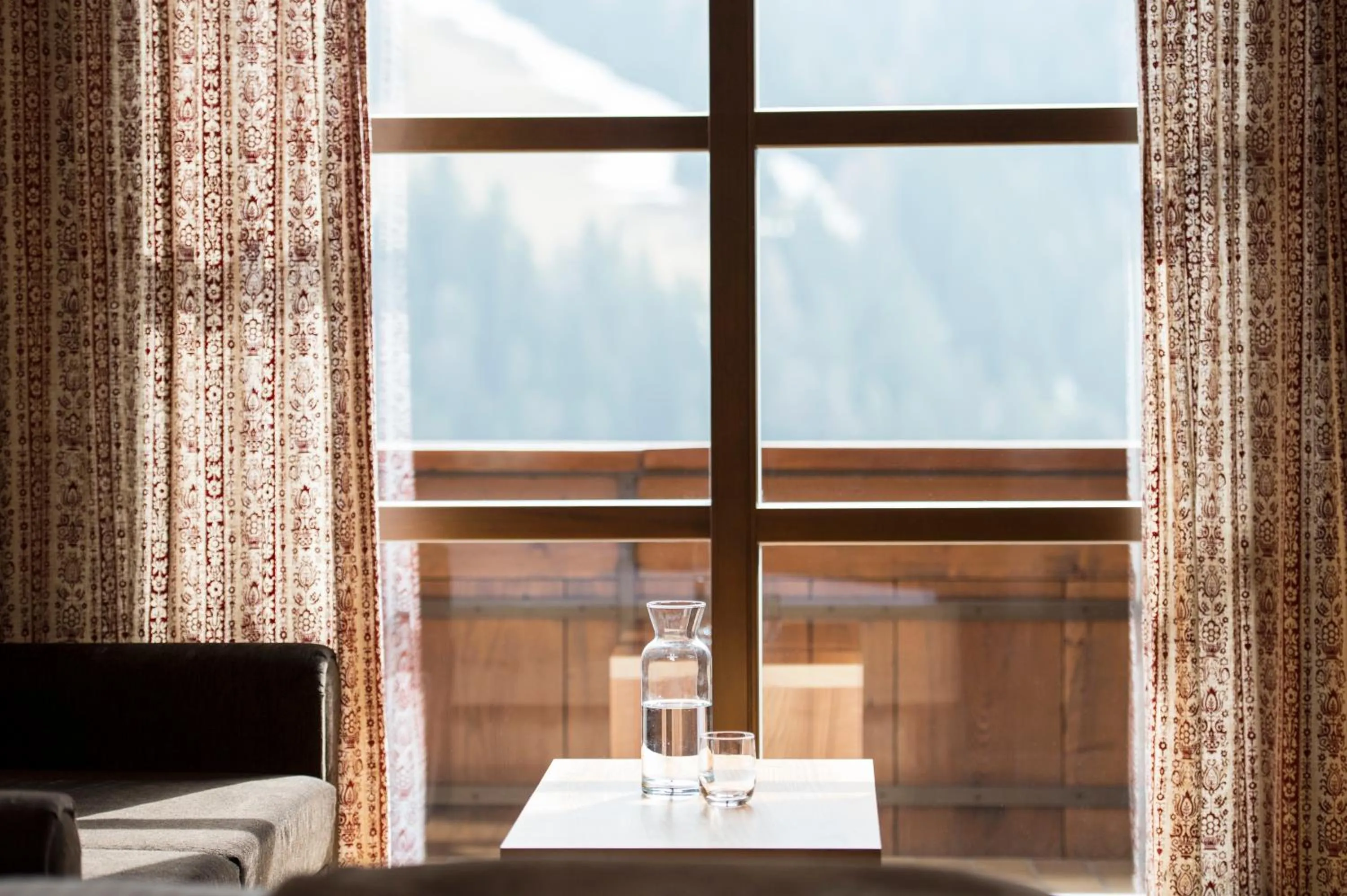 Decorative detail in Charmehotel Uhrerhof - Deur