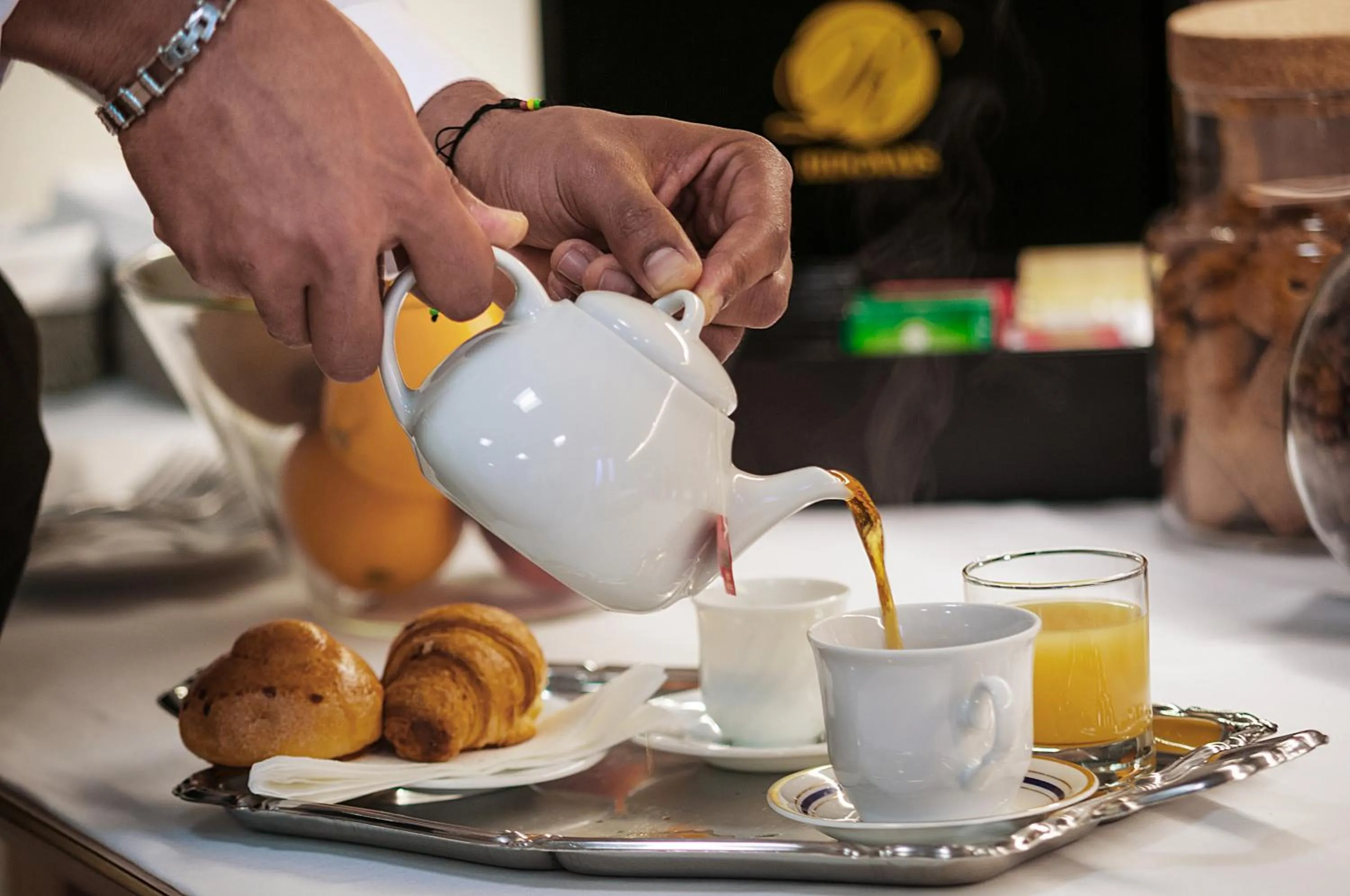 Breakfast in Villa Albina