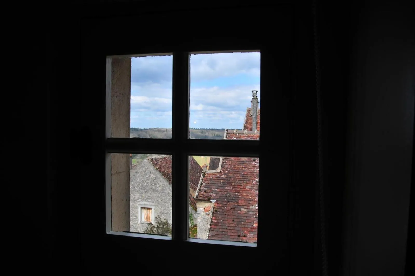 View (from property/room) in Les Glycines Vézelay
