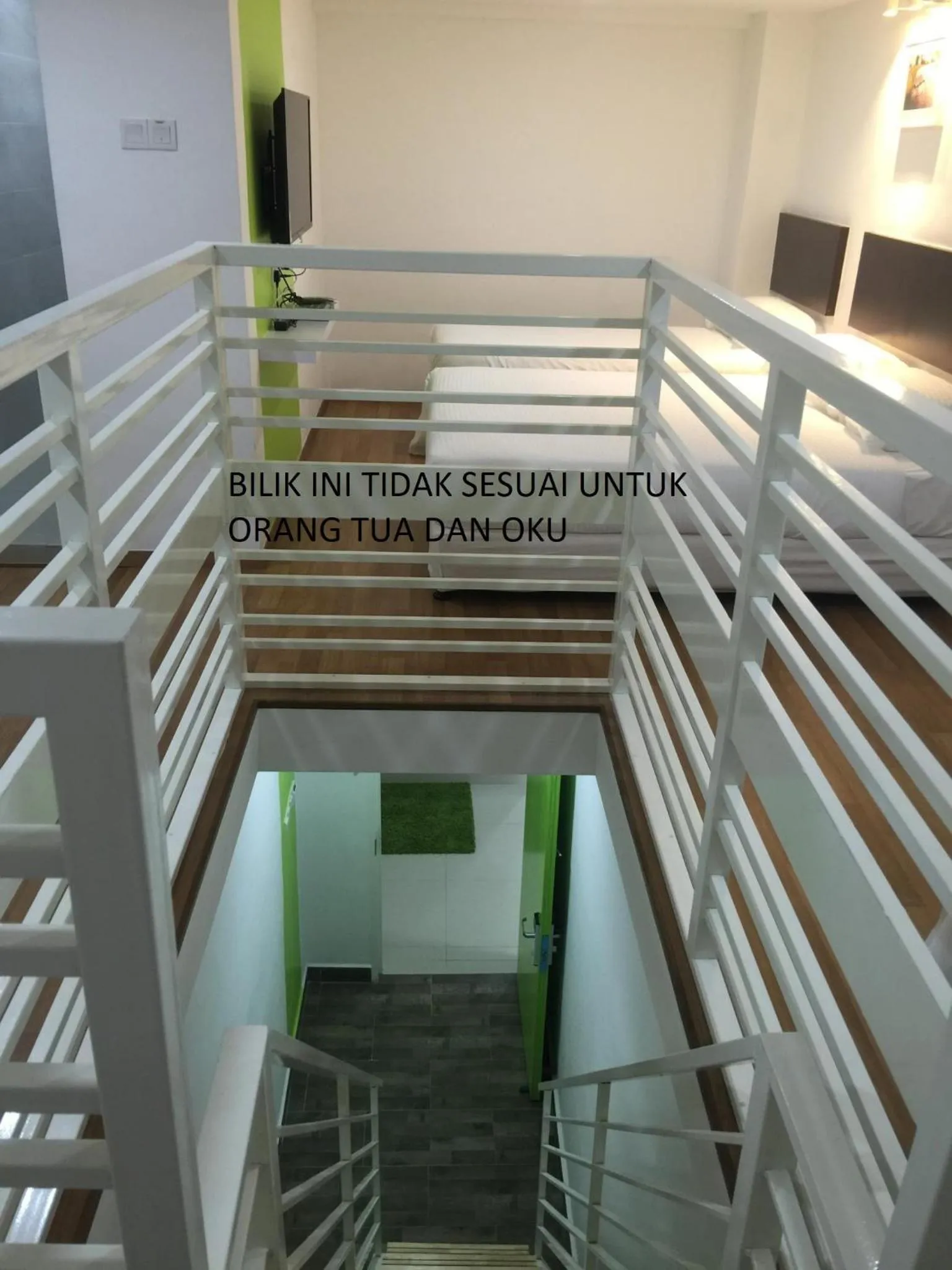 Bed in Apple Inn Hotel