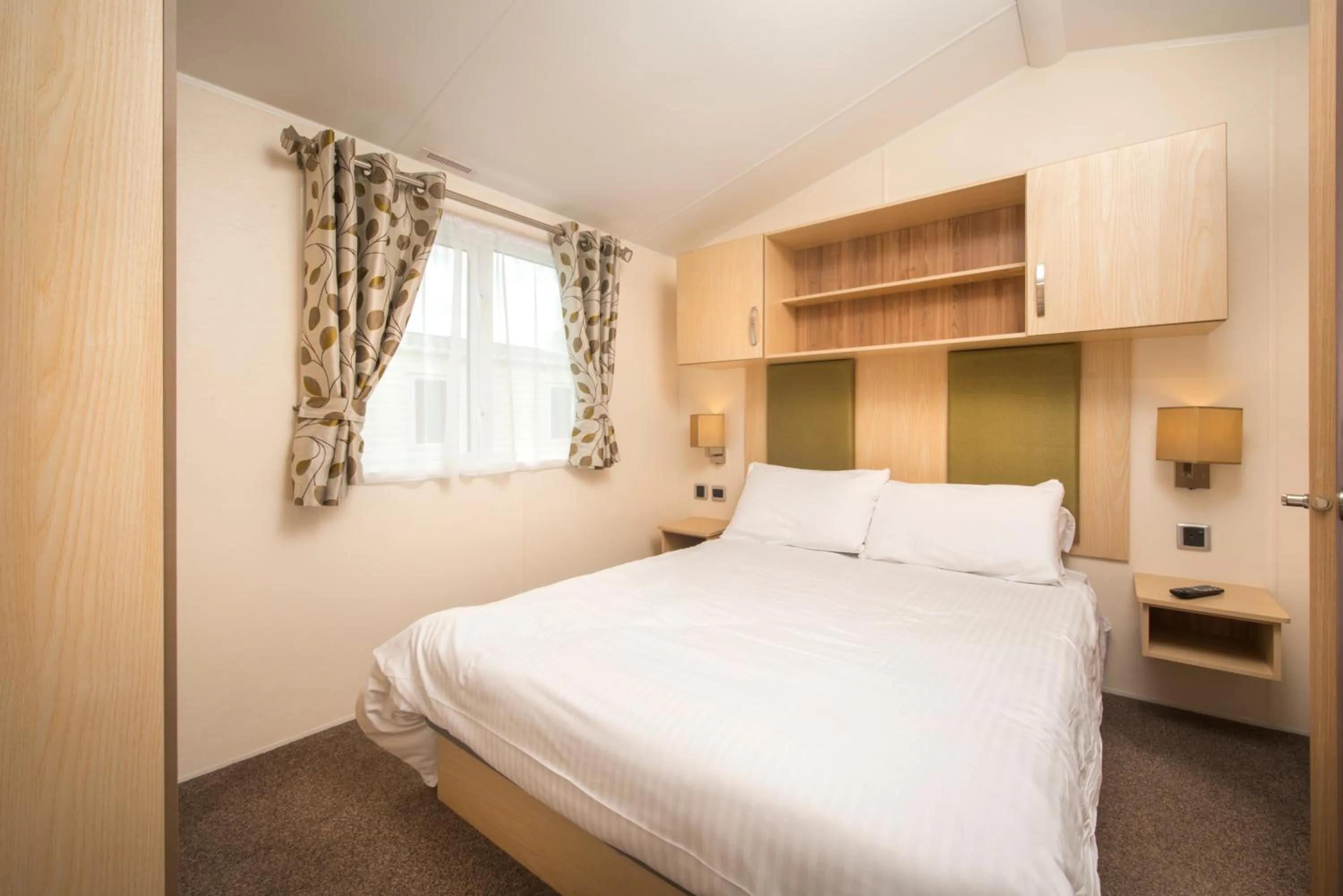 Bed in Trelawne Manor Holiday Park