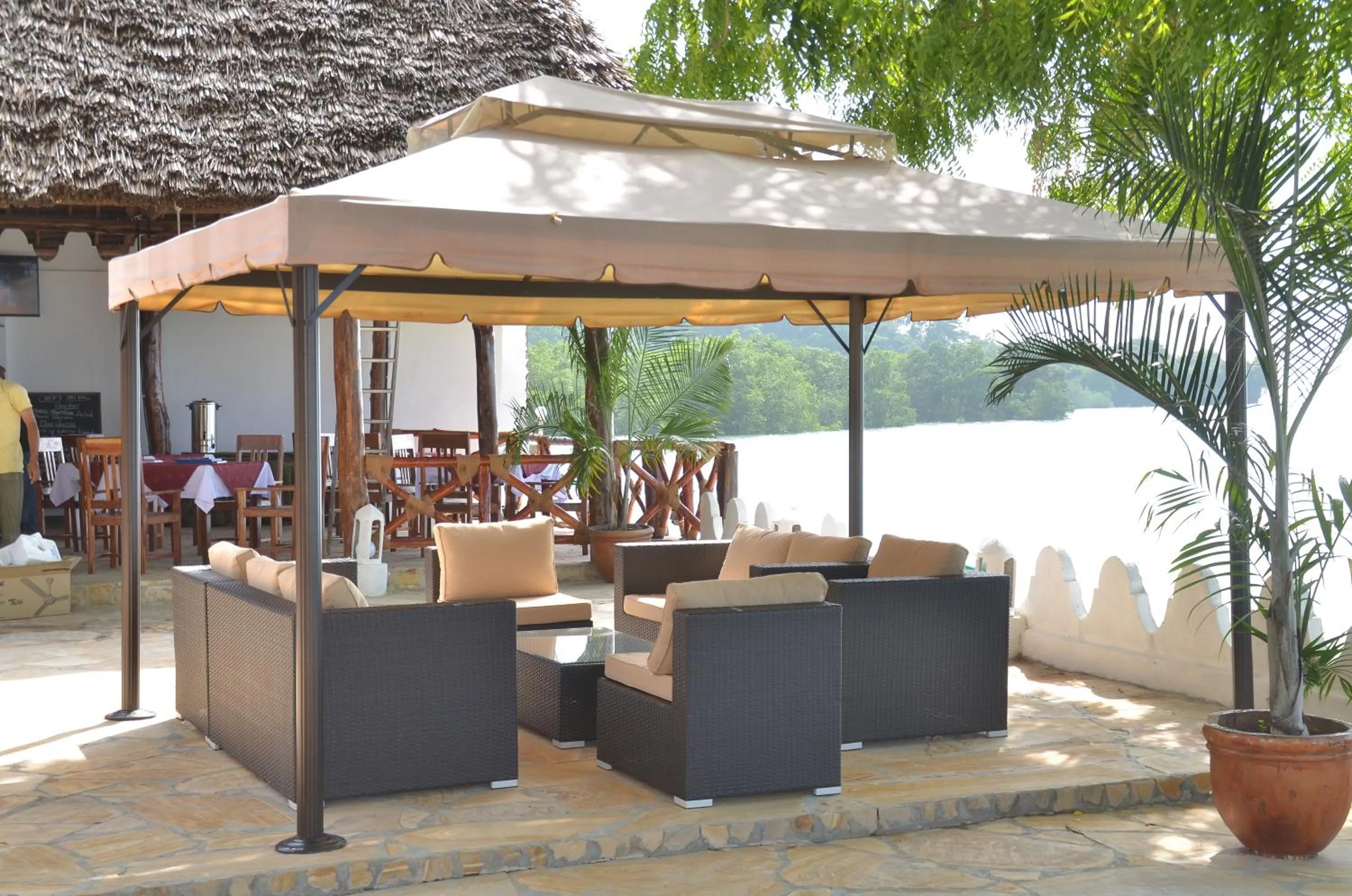 Patio in Sea View Beach Hotel