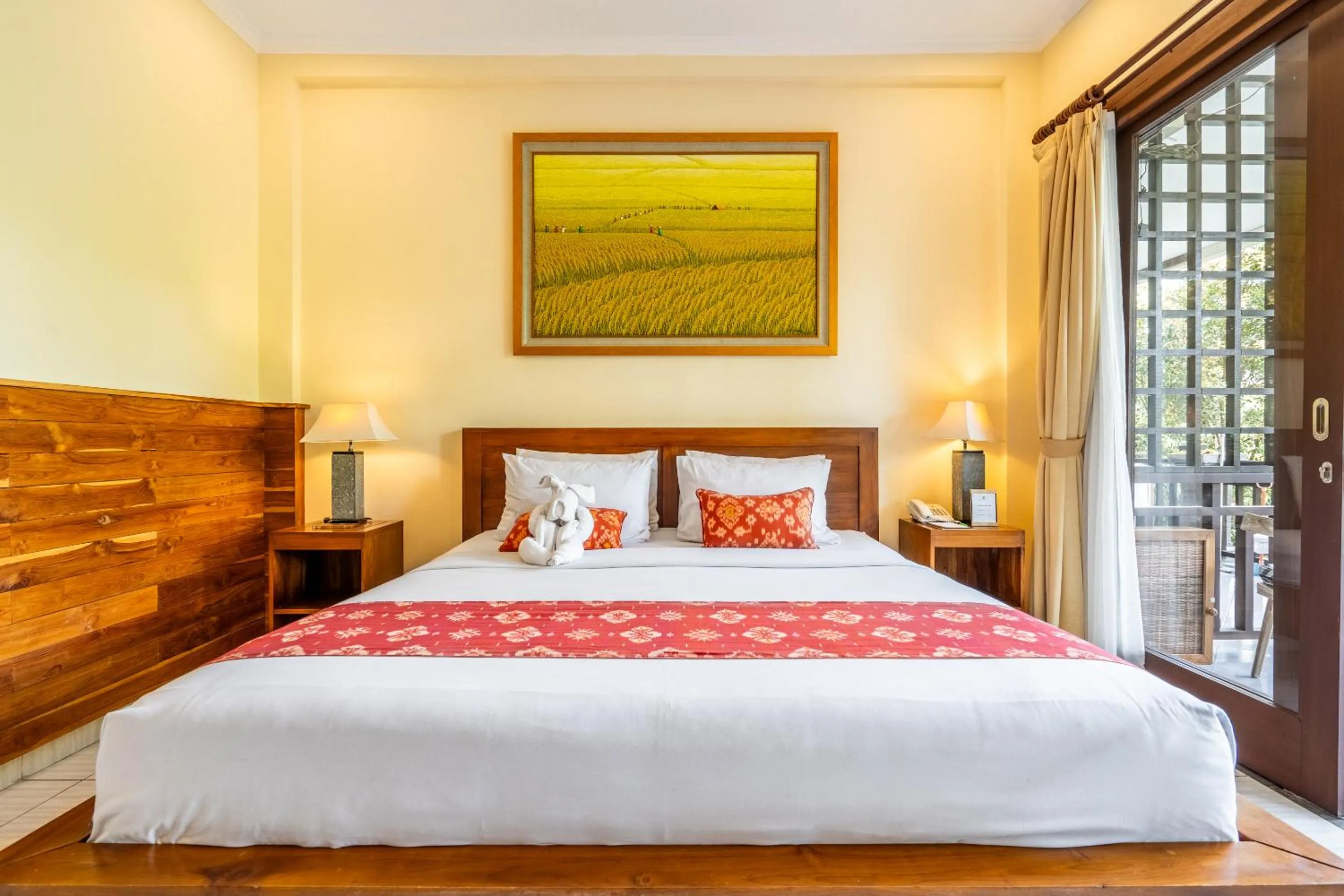 Bedroom, Bed in Meruhdani Boutique Hotel Ubud