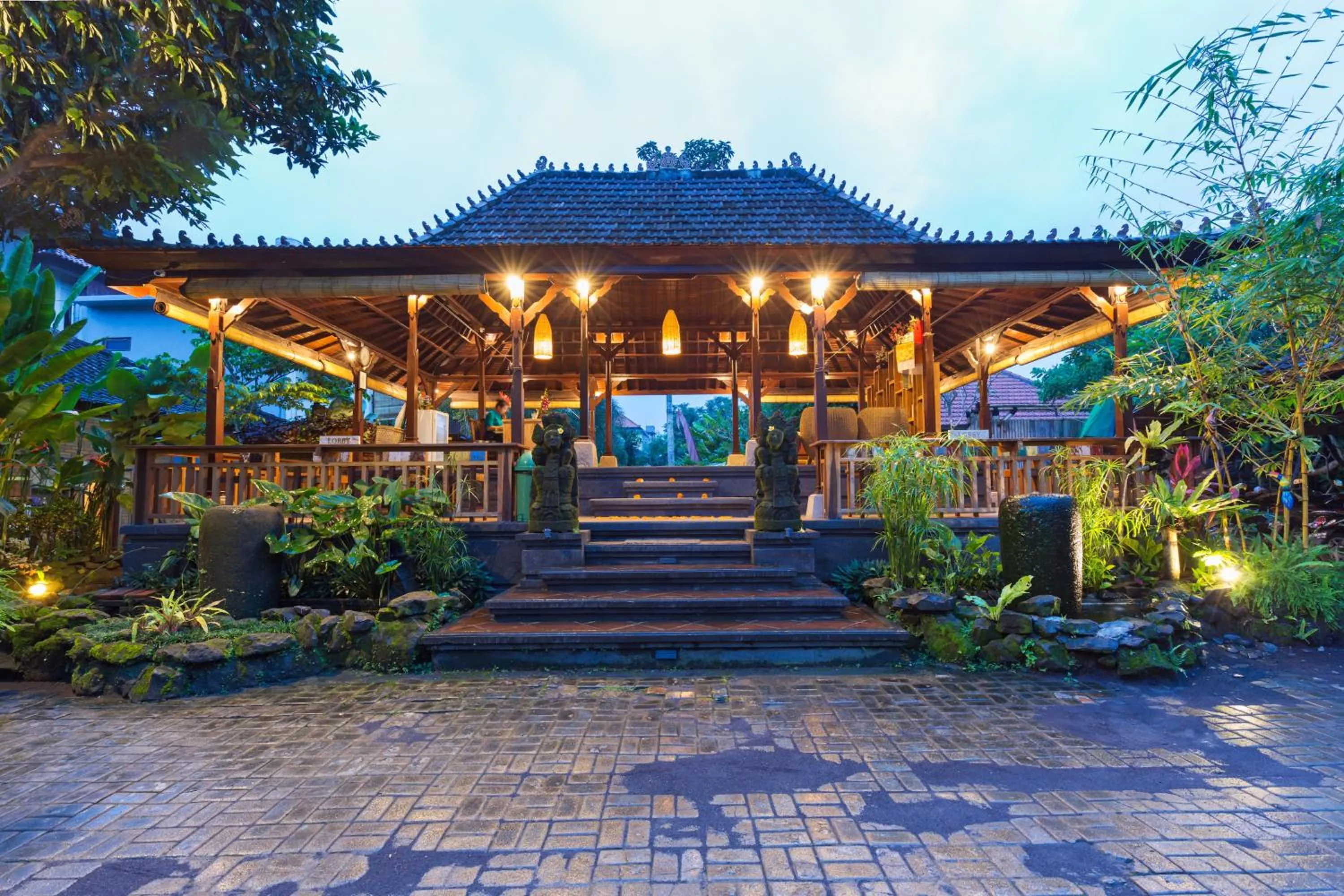 Facade/entrance in Meruhdani Boutique Hotel Ubud