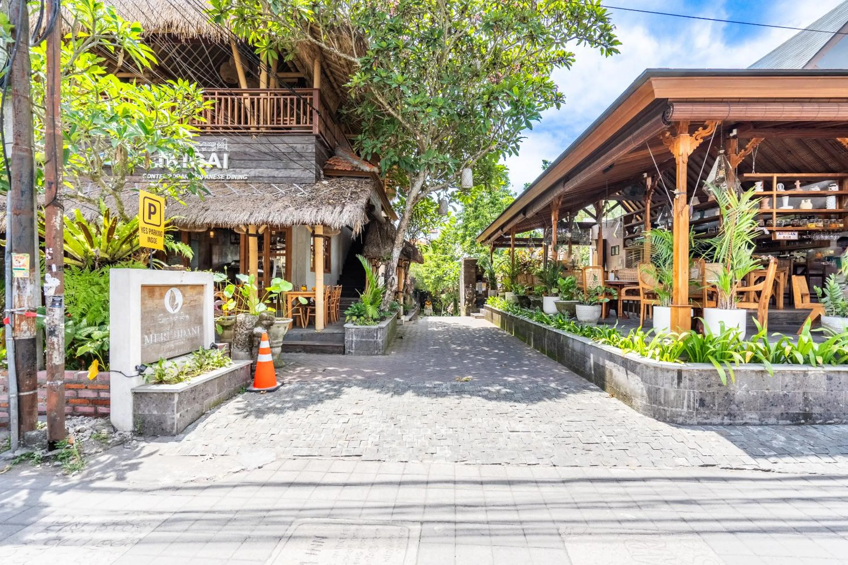 Property building in Meruhdani Boutique Hotel Ubud