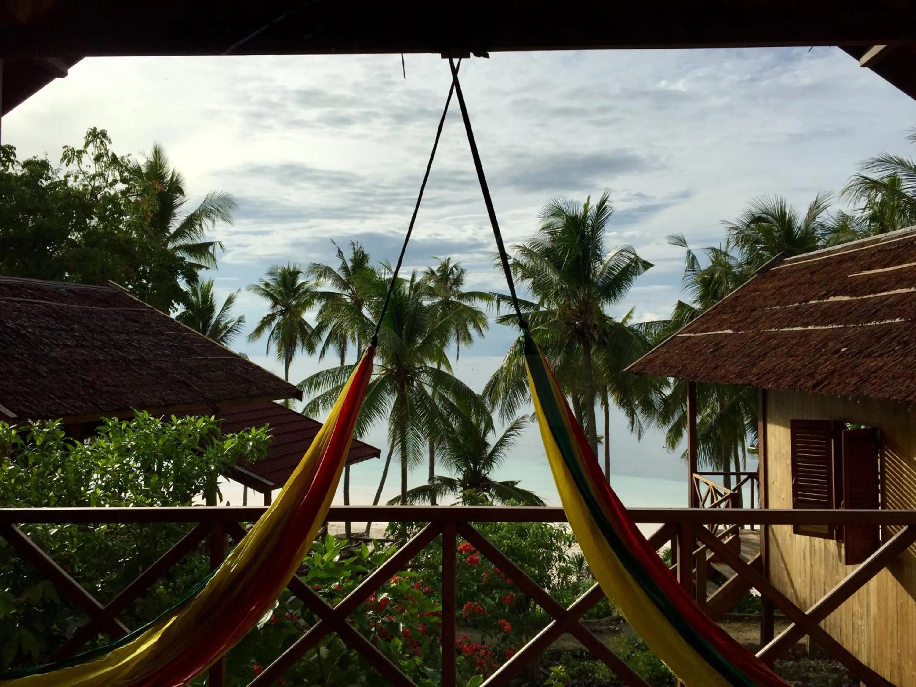 Balcony/Terrace in BaraCoco Bungalows