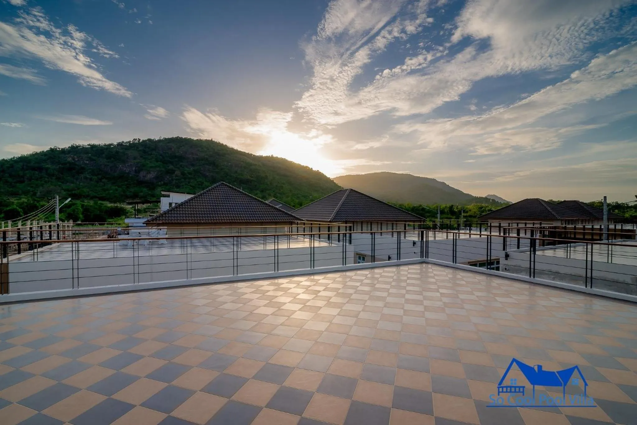 Patio in So Cool Pool Villa