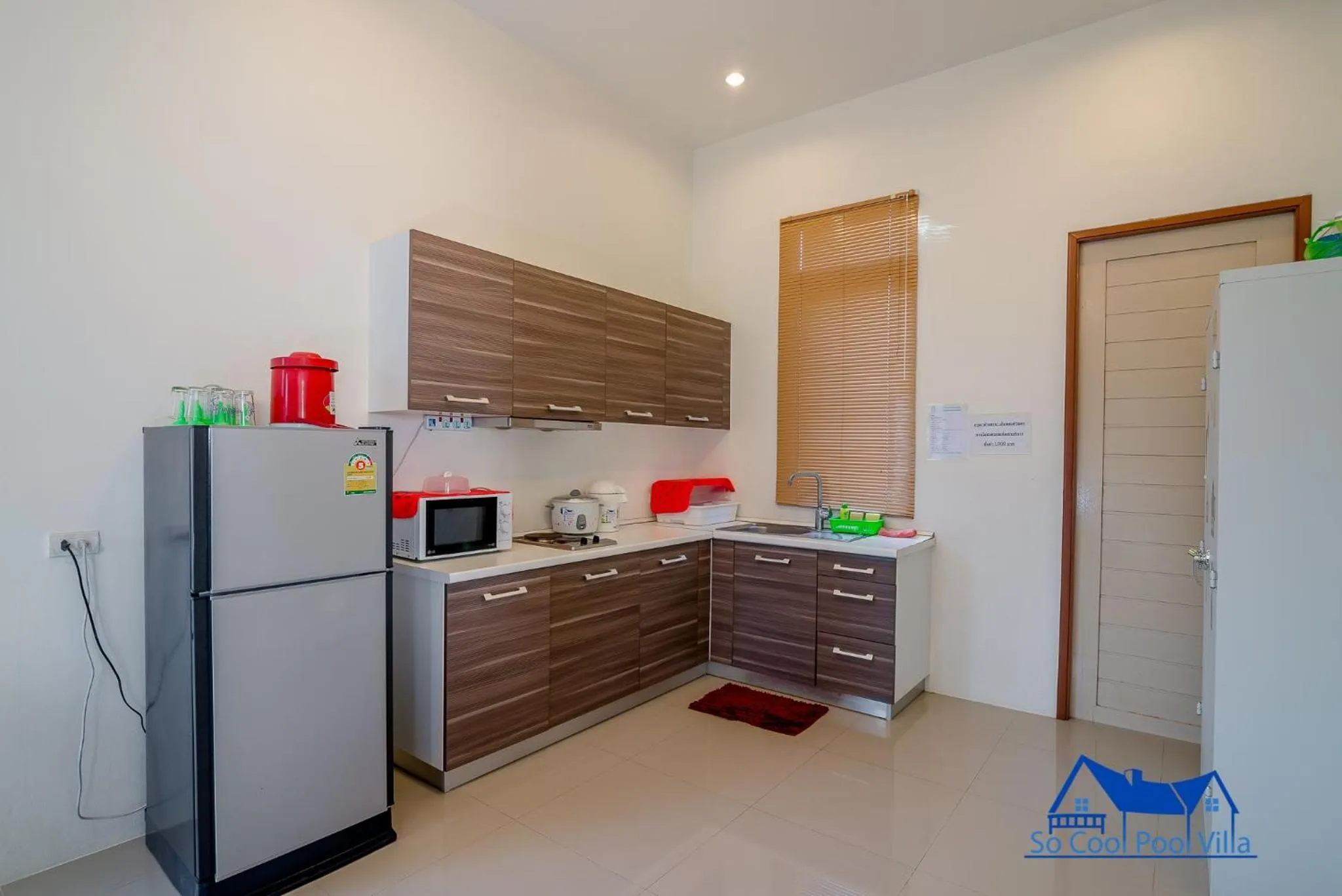 Kitchen or kitchenette in So Cool Pool Villa