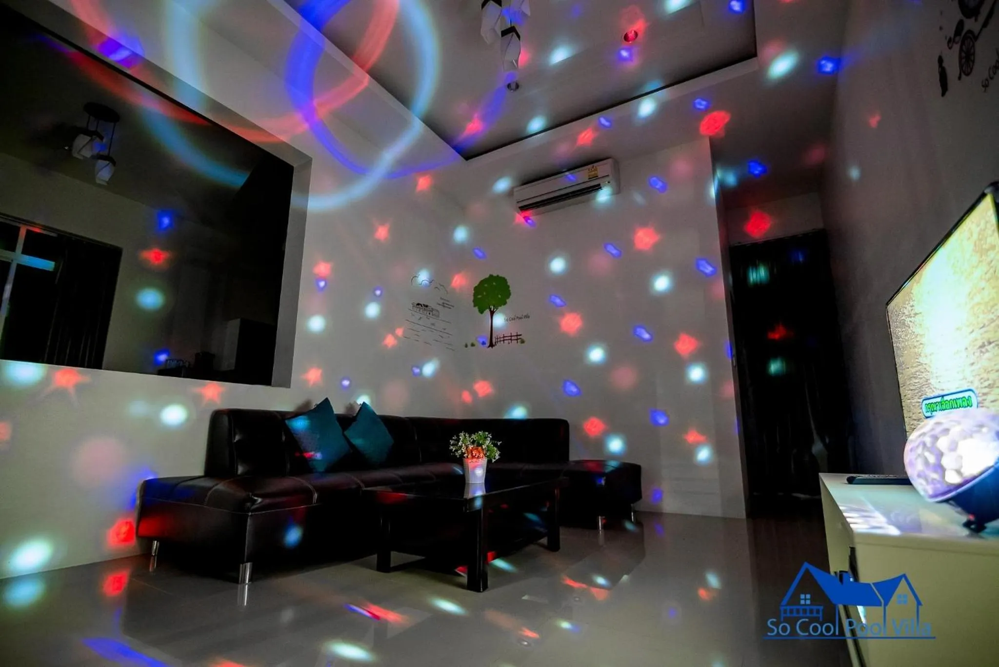 Living room in So Cool Pool Villa