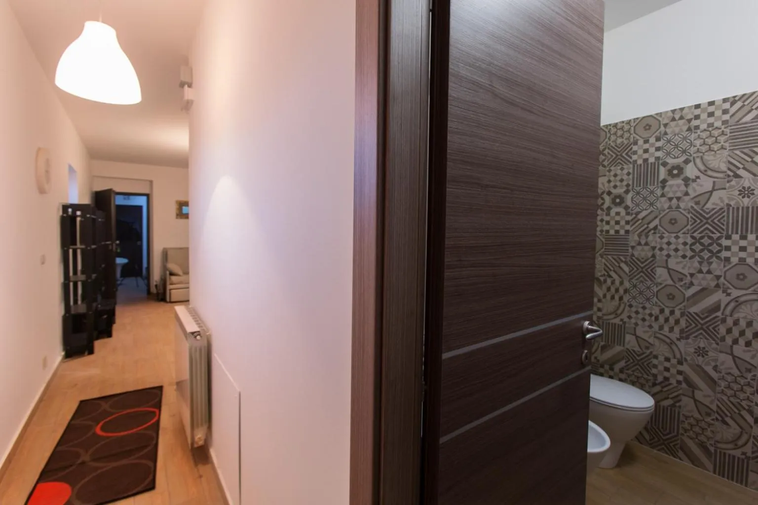 Decorative detail in Semu A Mari B&B