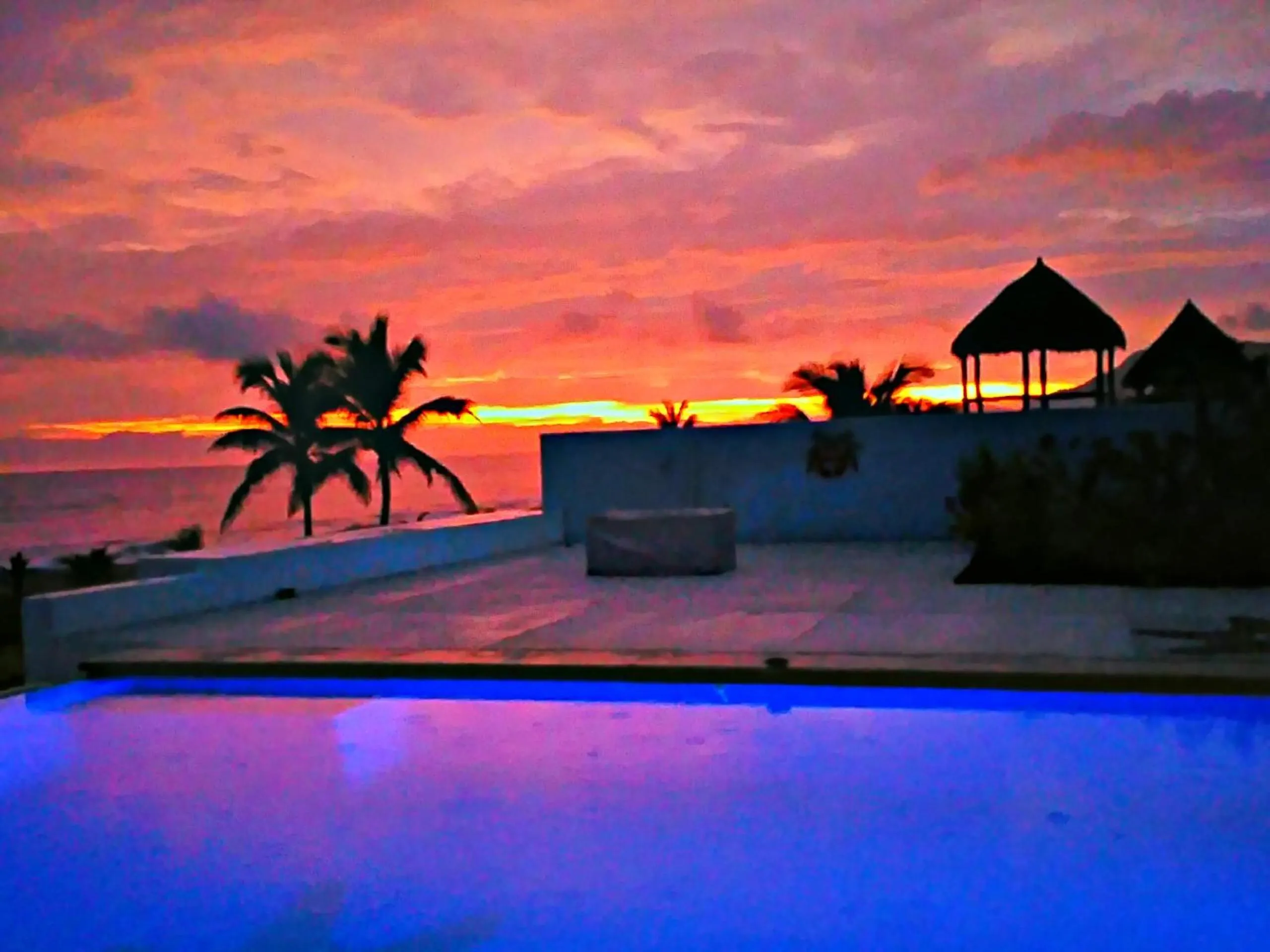 Swimming pool in Villa Star of the Sea