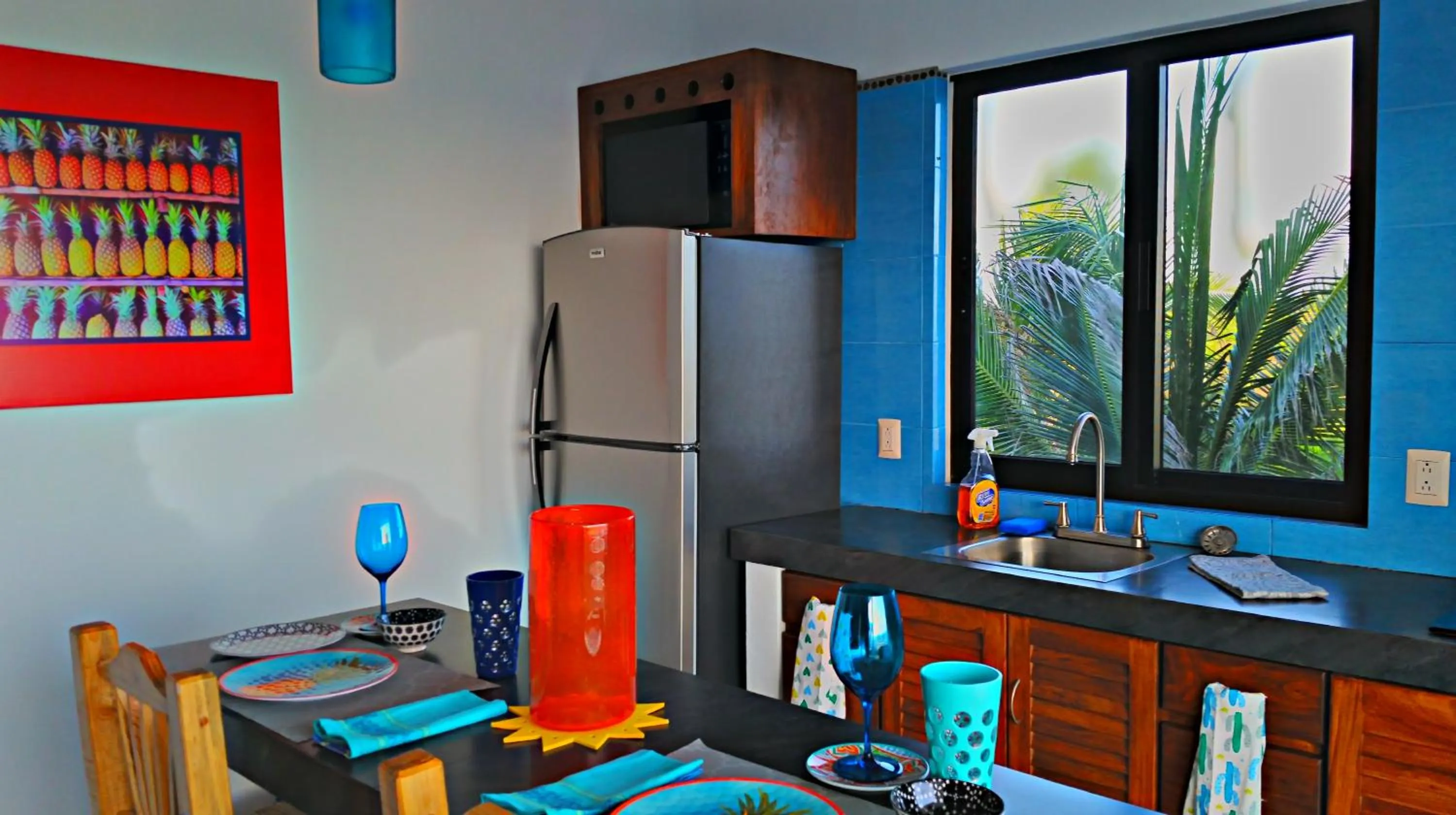 Kitchen or kitchenette in Villa Star of the Sea