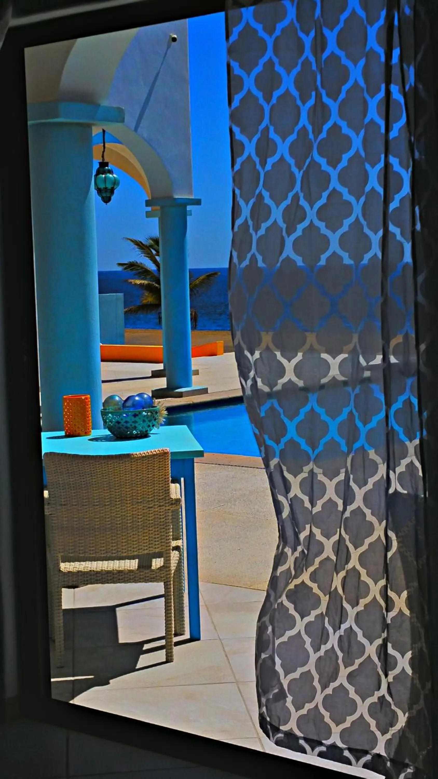 Pool view in Villa Star of the Sea