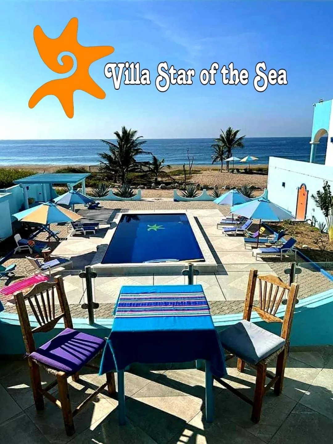 Swimming pool in Villa Star of the Sea