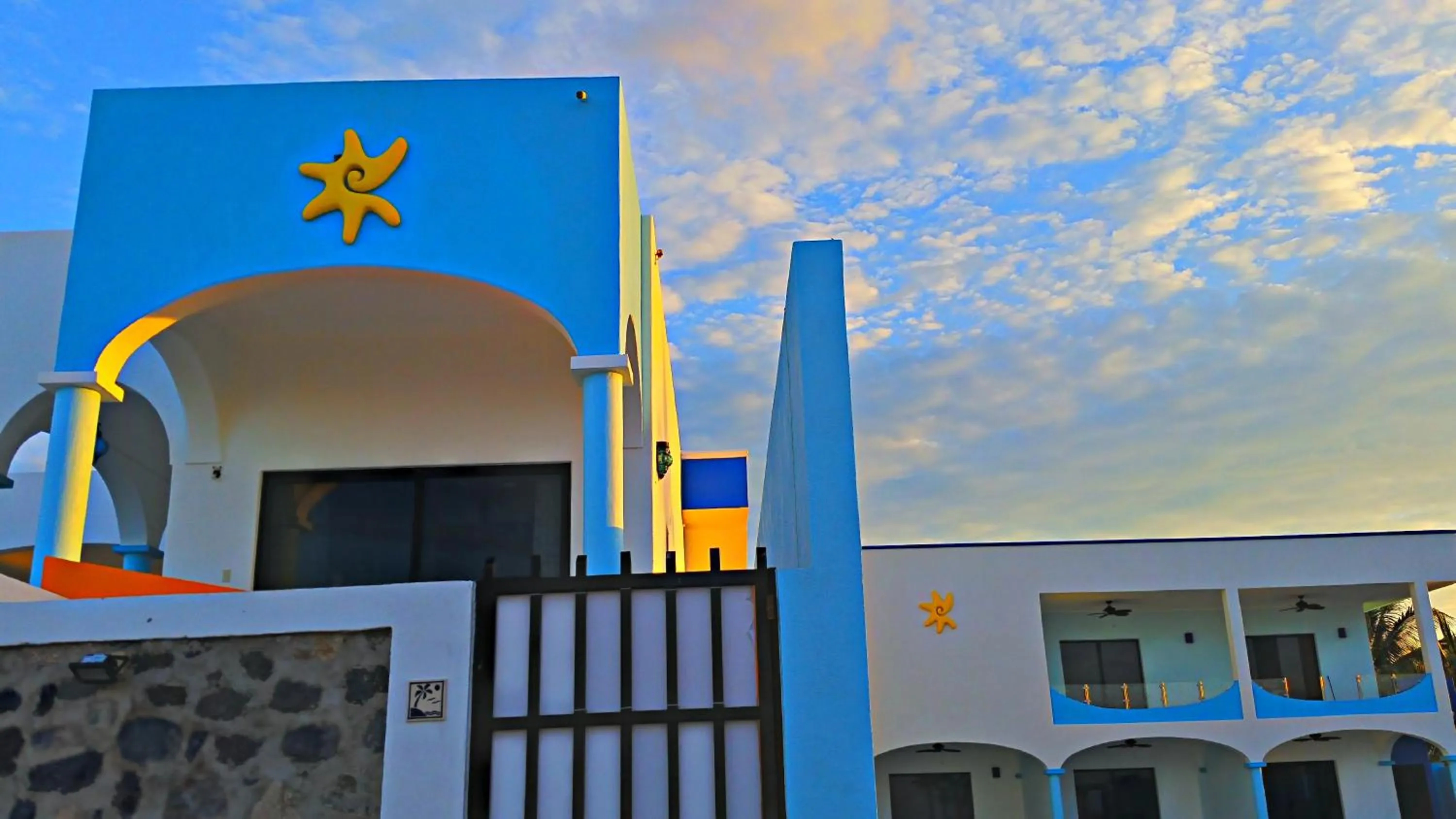 Facade/entrance in Villa Star of the Sea