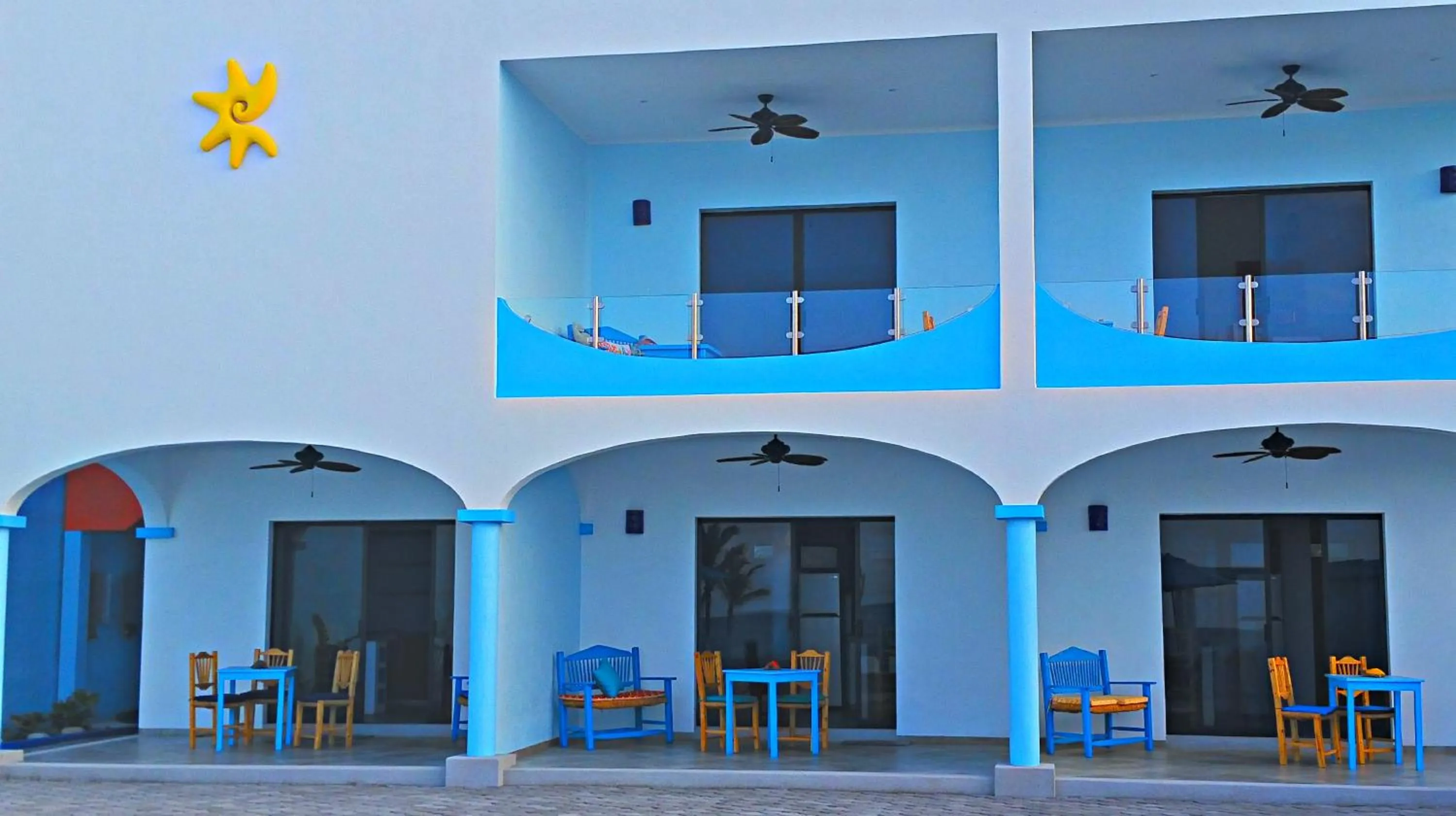 Facade/entrance in Villa Star of the Sea