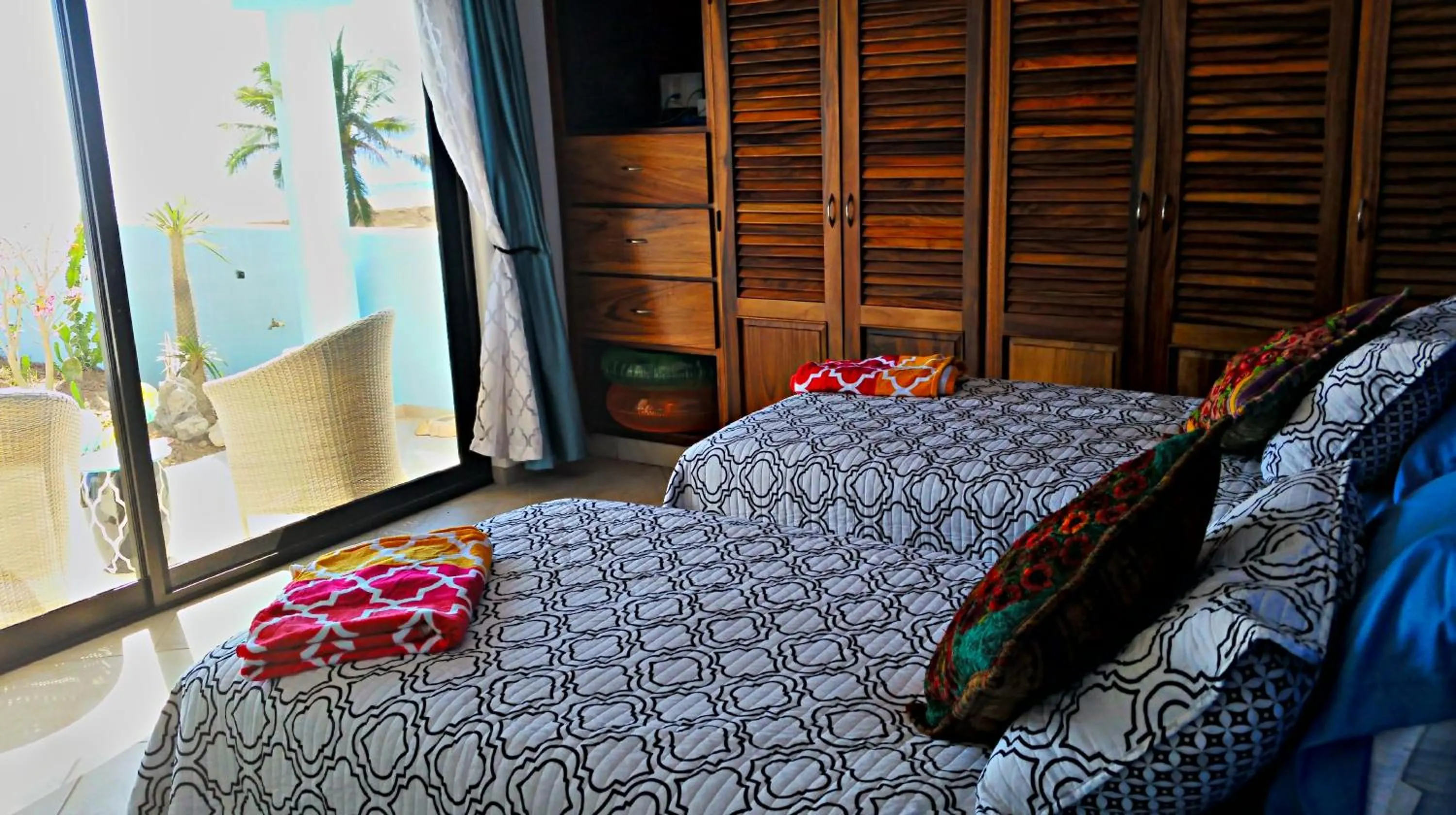 Bedroom, Bed in Villa Star of the Sea