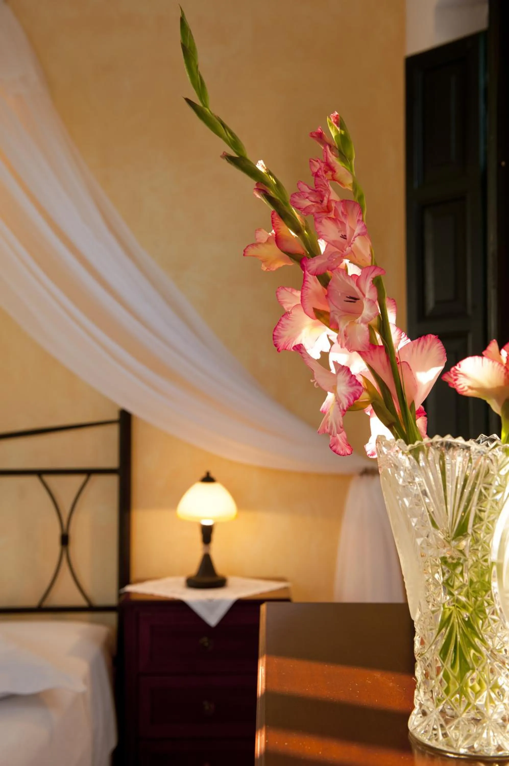 Bedroom in Anthonas Apartments