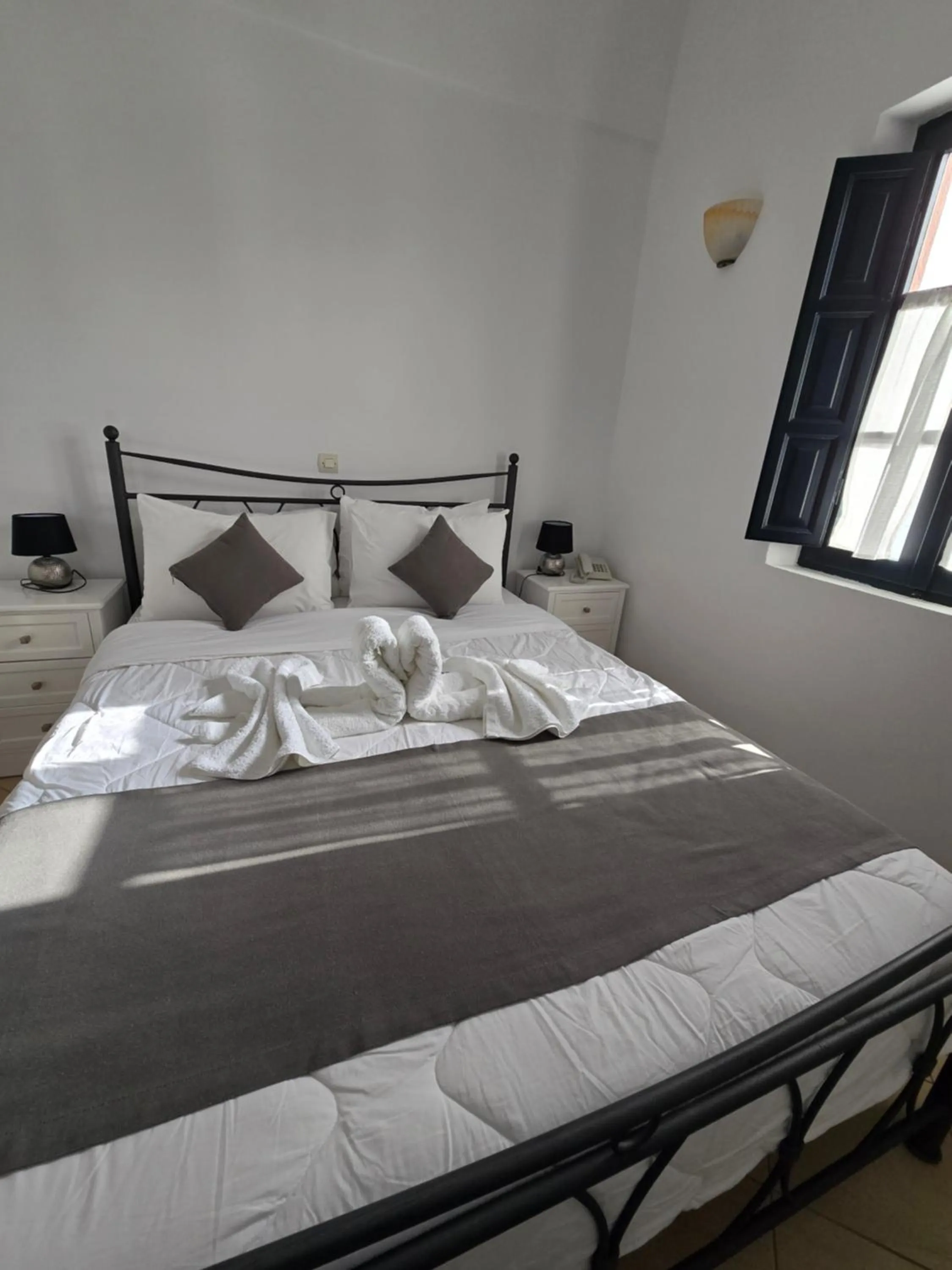 Bedroom in Anthonas Apartments