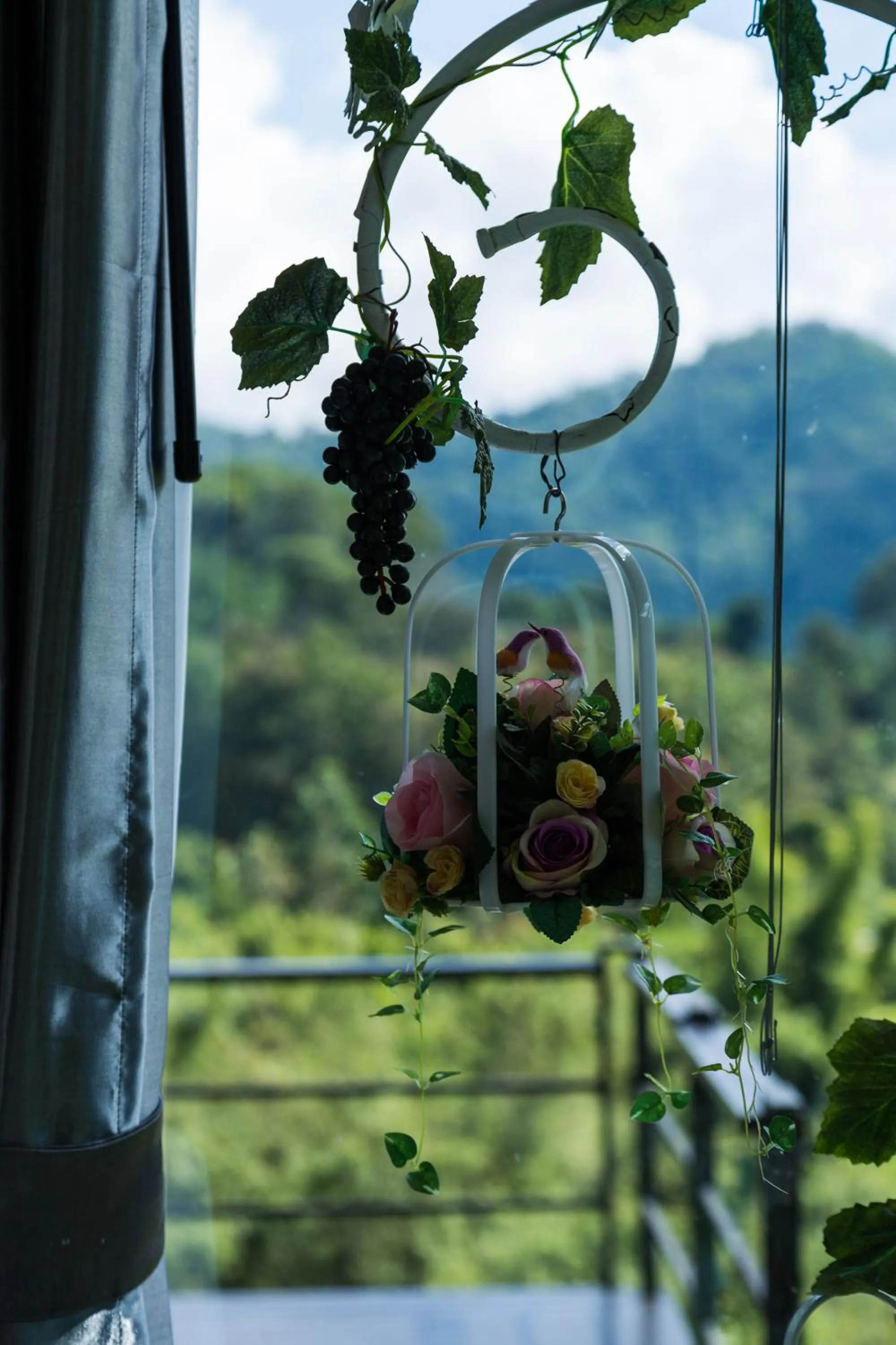 Decorative detail in Phu Pha View Doi